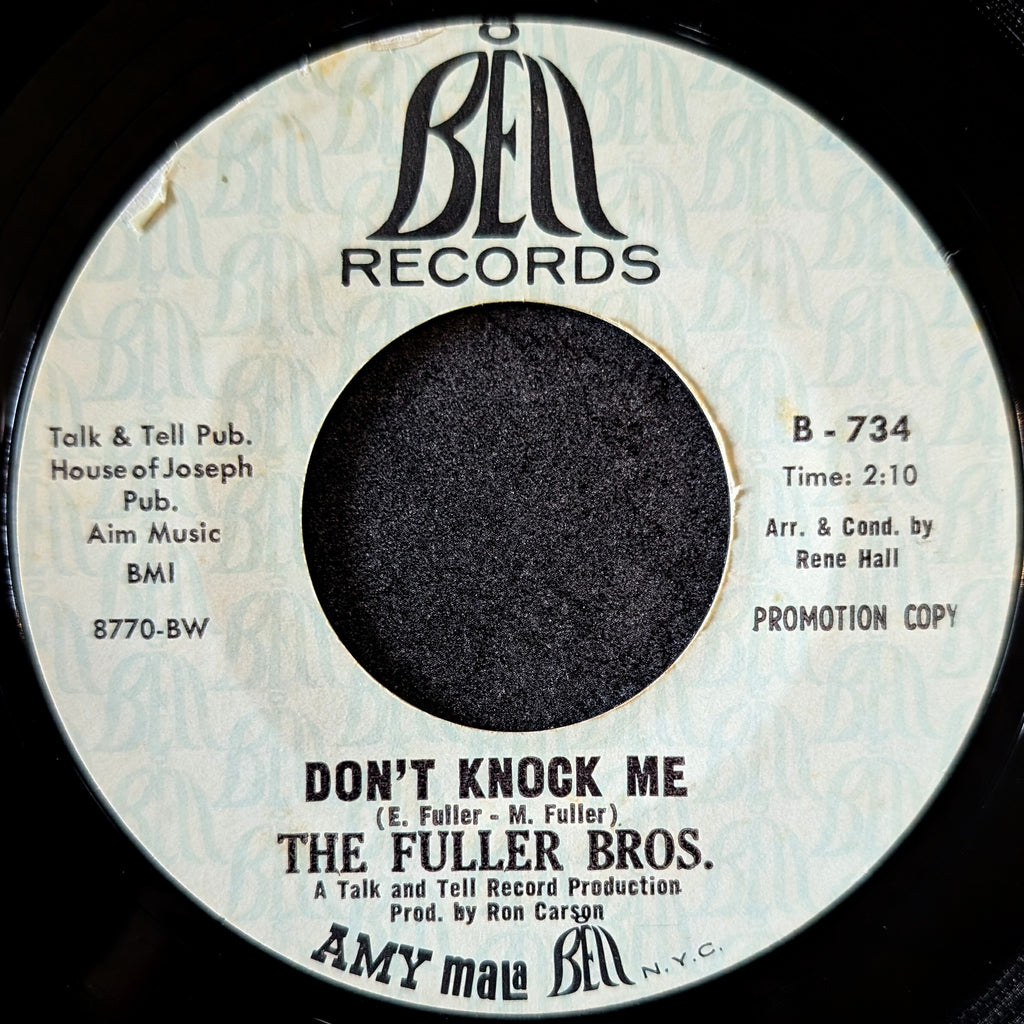 The Fuller Bros.-Don't knock me/Let me love you