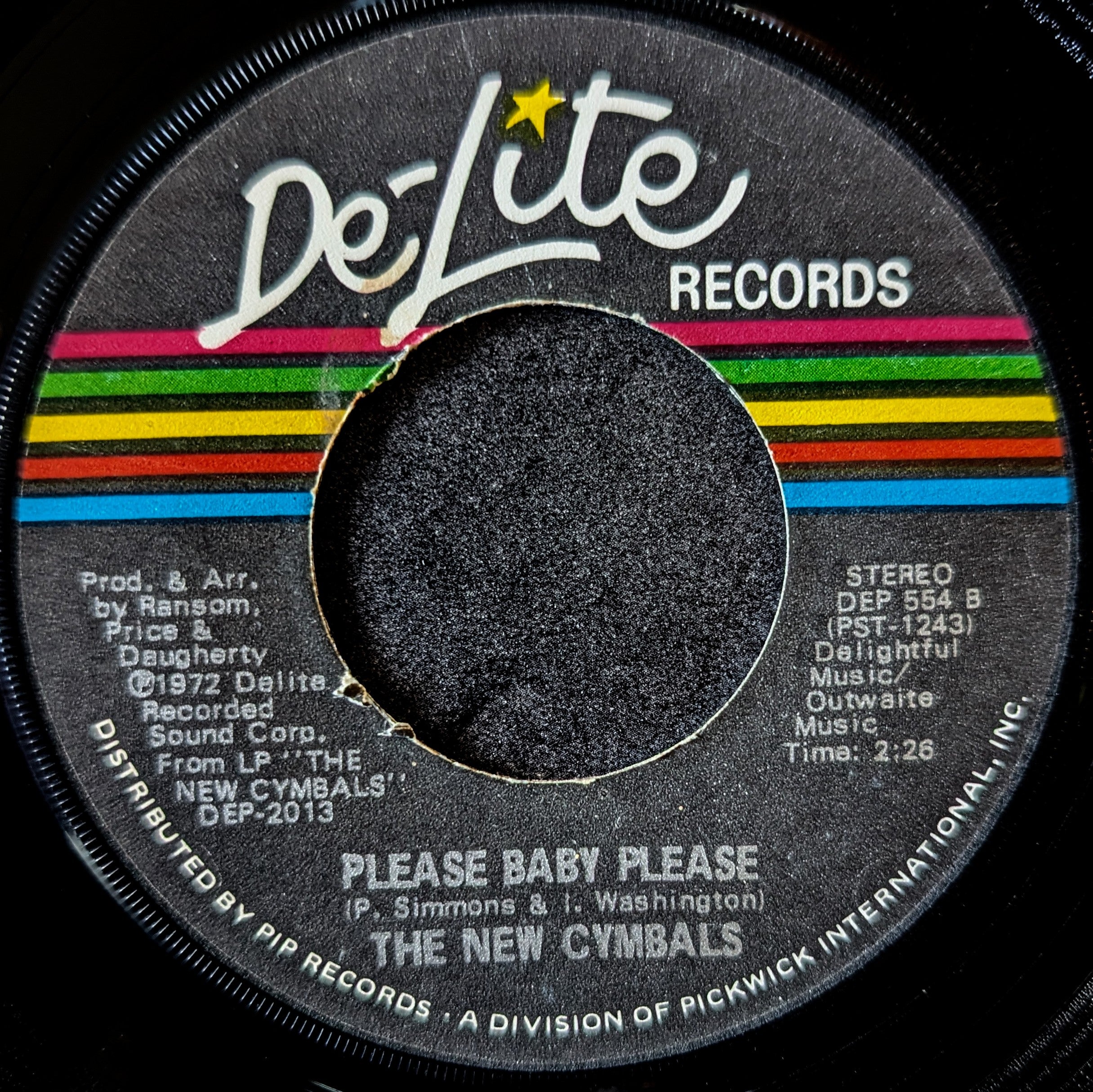 The New Cymbals-I will always love you/Please baby please