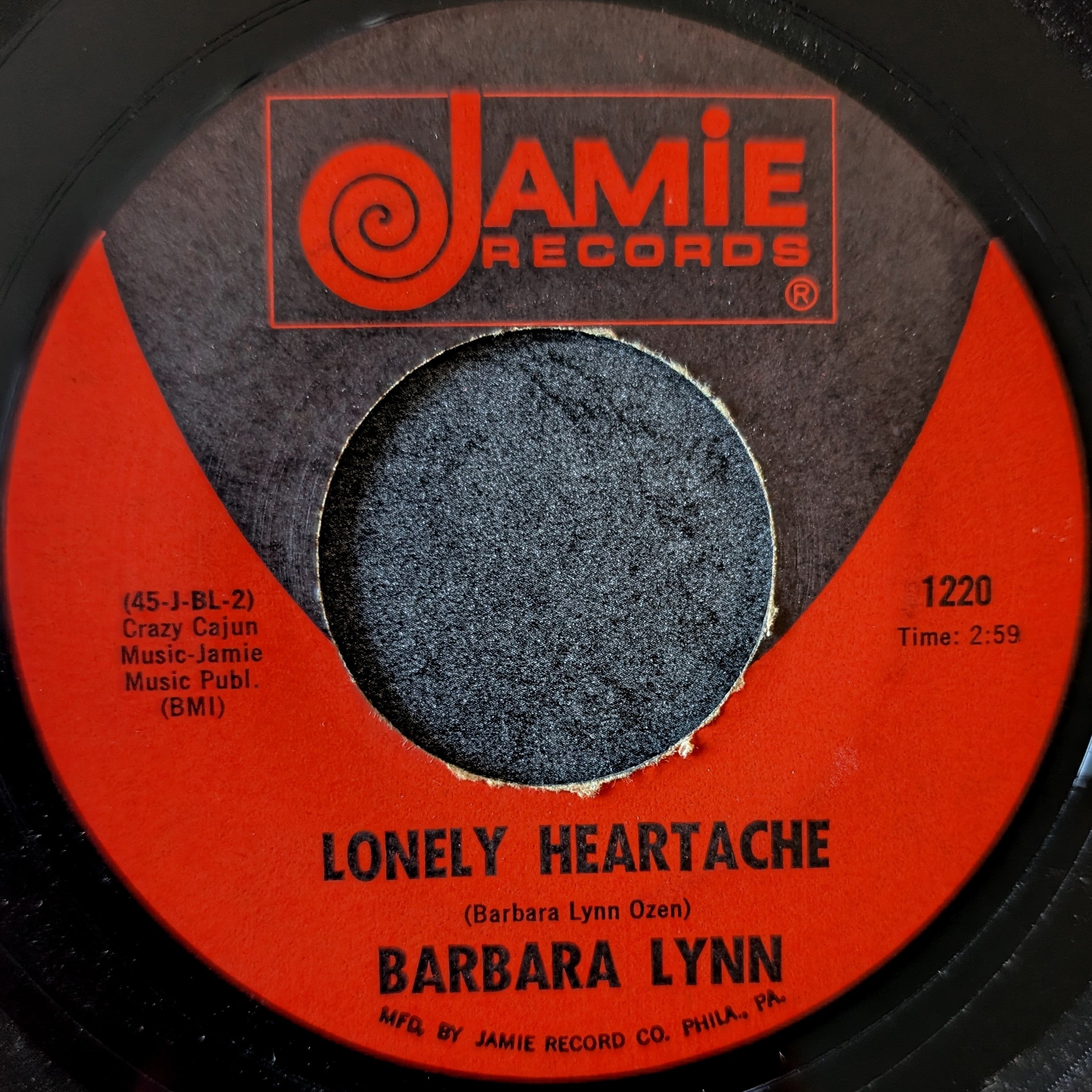 Barbara Lynn-You'll lose a good thing/Lonely Heartache