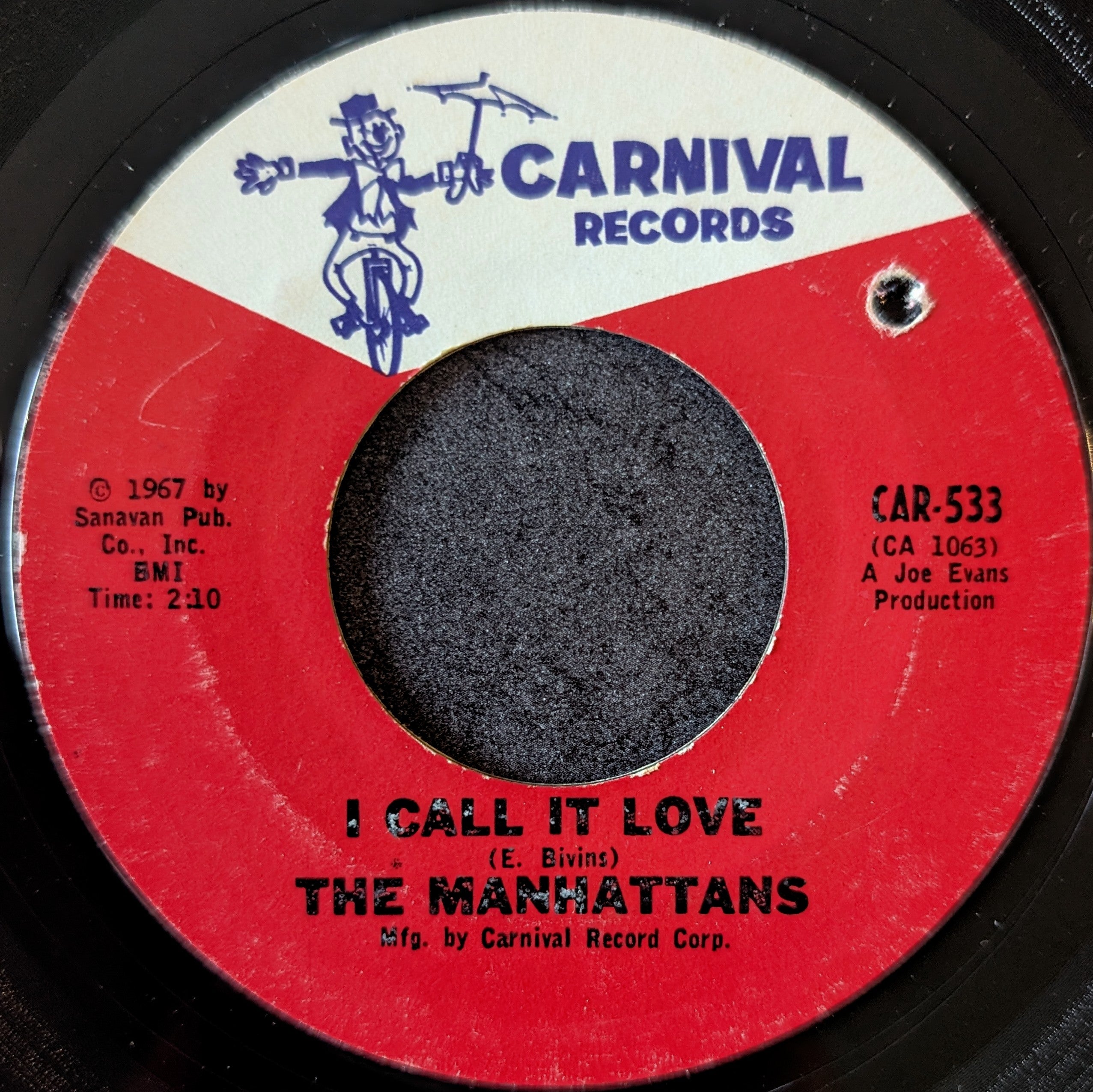 The Manhattans-I call it love/Manhattan stomp