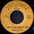 Willie Collins-Stop in the name of love/Don't stop now