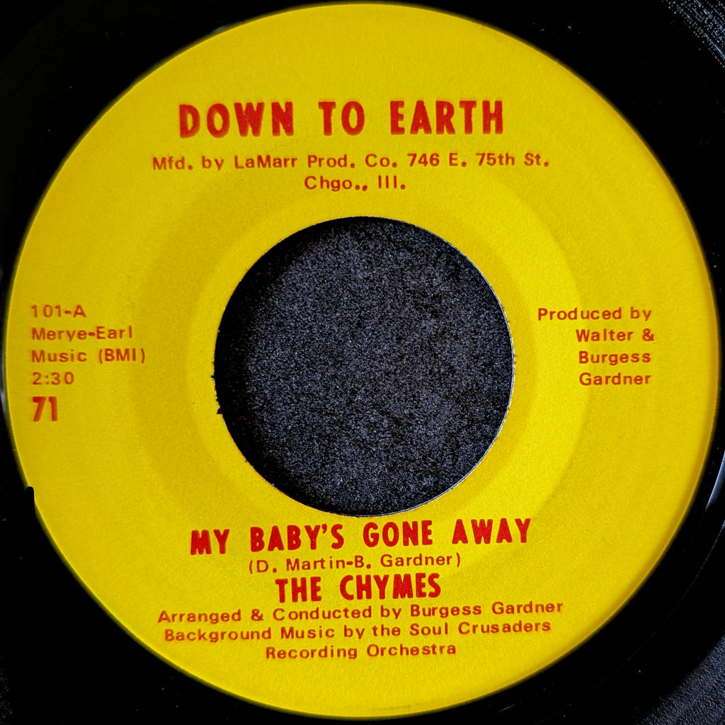 The Chymes - My baby's gone away / Where I come from