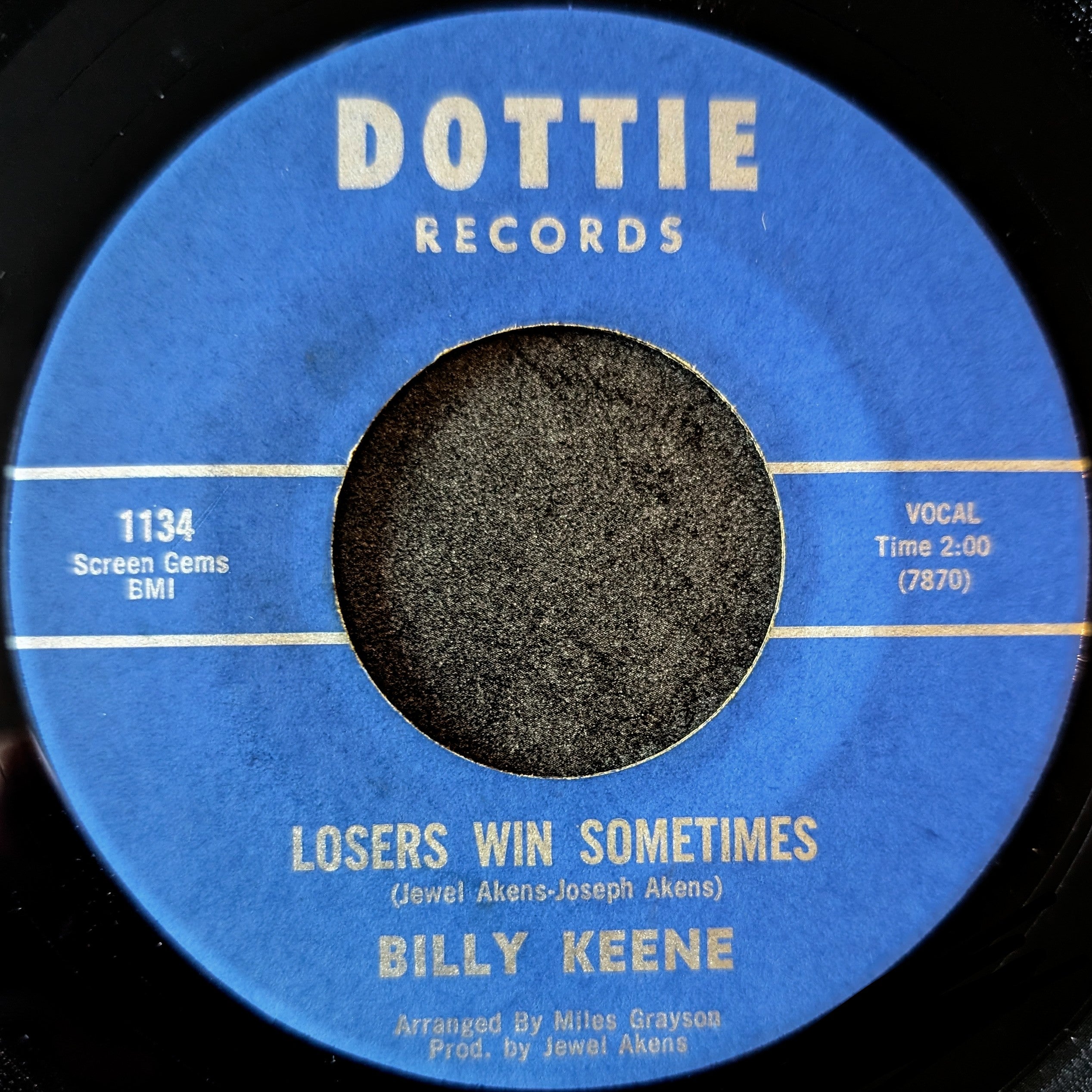 Billy Keene-Losers win sometimes/Somebody please