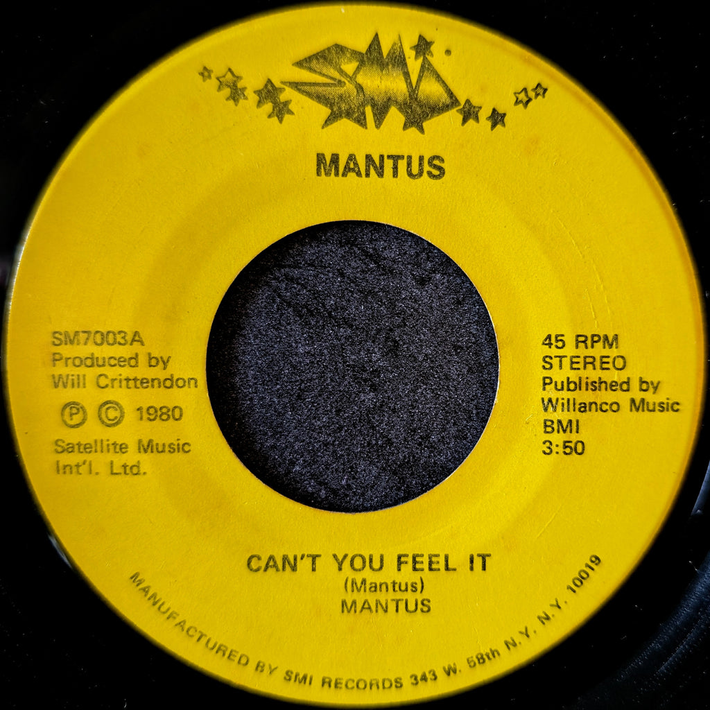 Mantus-Can't you feel it/Jesus