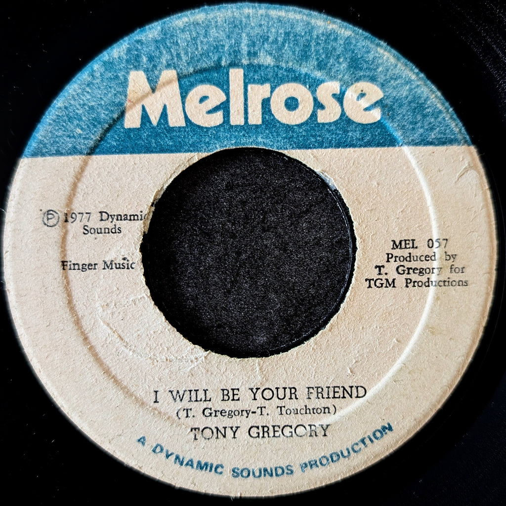 Tony Gregory-What'll I do/I will be your friend