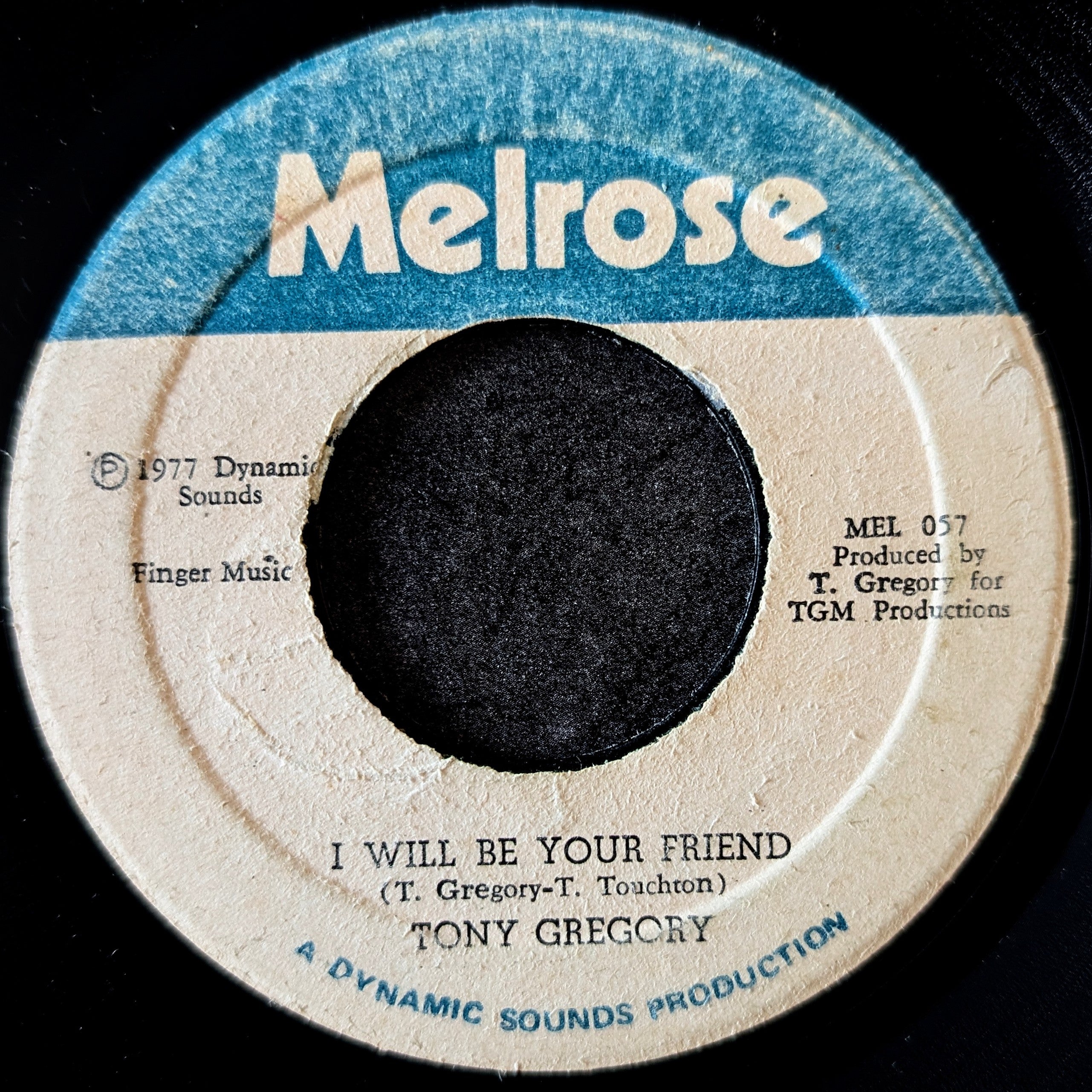 Tony Gregory-What'll I do/I will be your friend