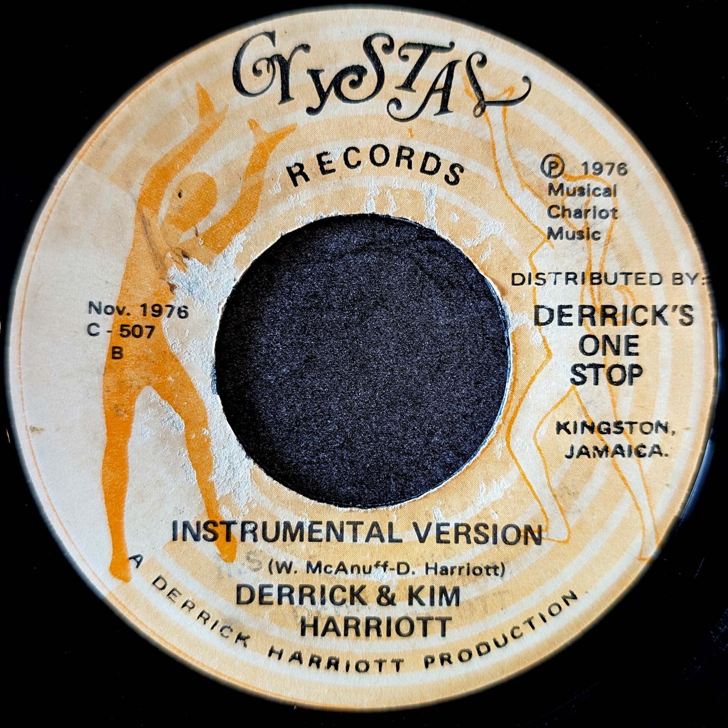 Derrick & Kim Harriott-Heavenly Love/Heavenly Love(Instrumental)