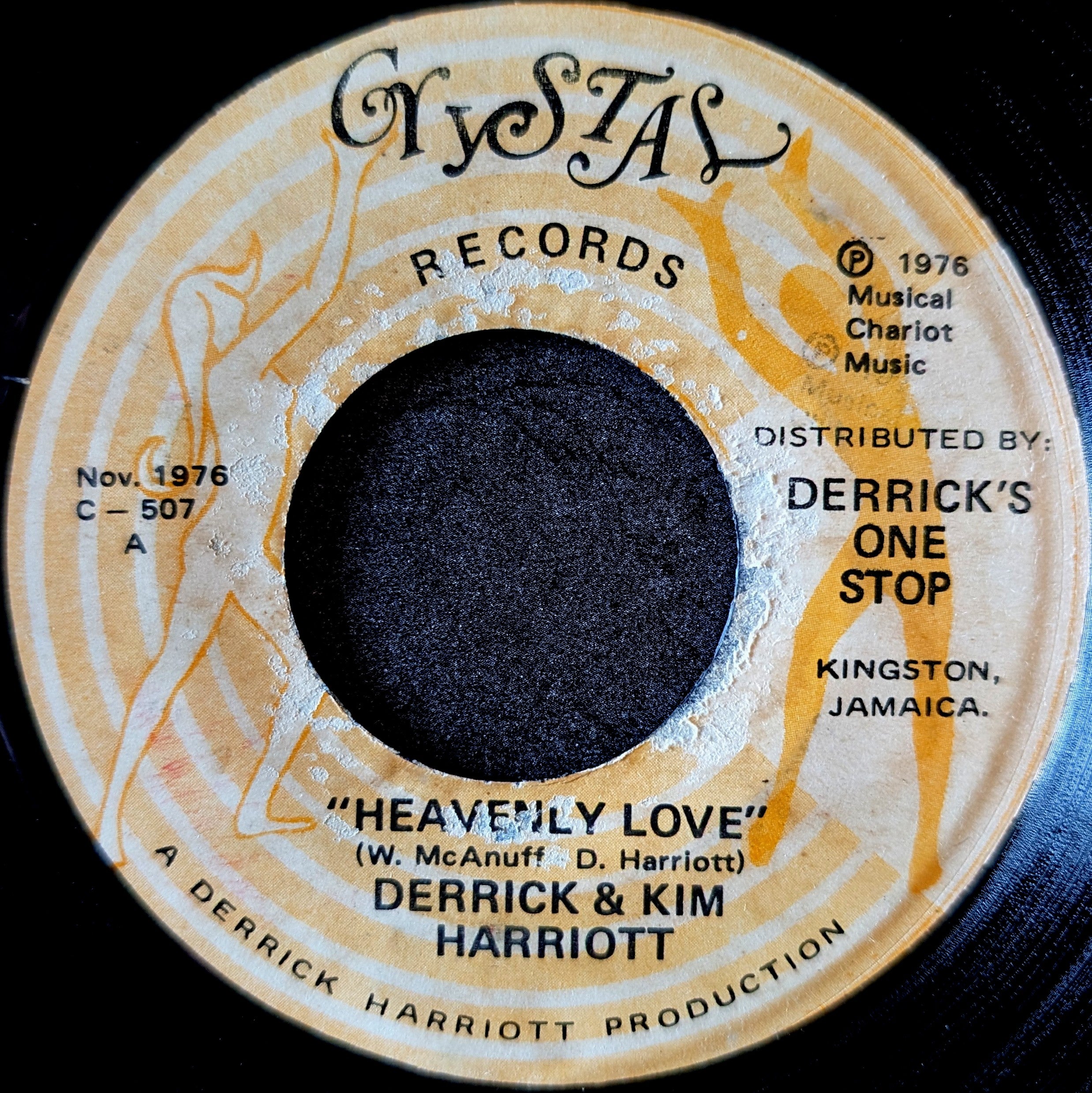 Derrick & Kim Harriott-Heavenly Love/Heavenly Love(Instrumental)
