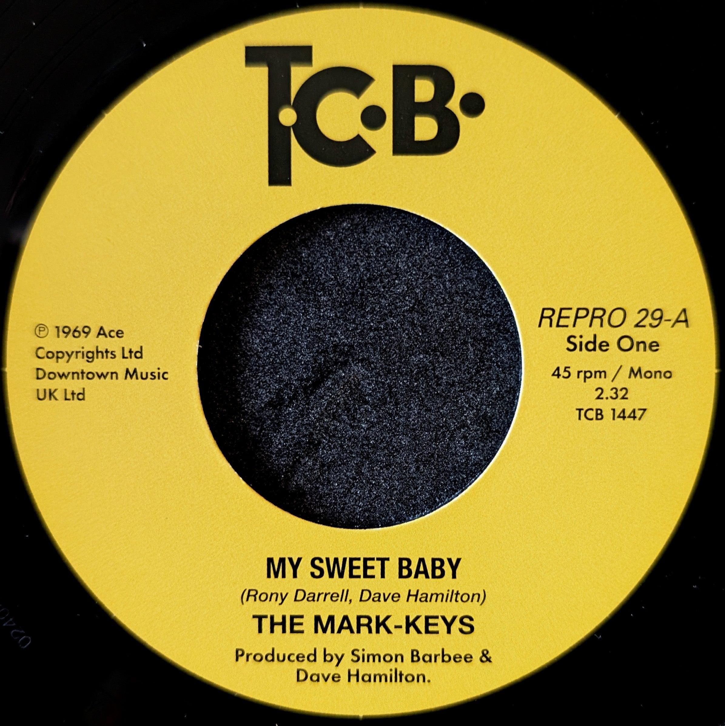 The Mark-keys-My sweet baby/ Heavenly thing