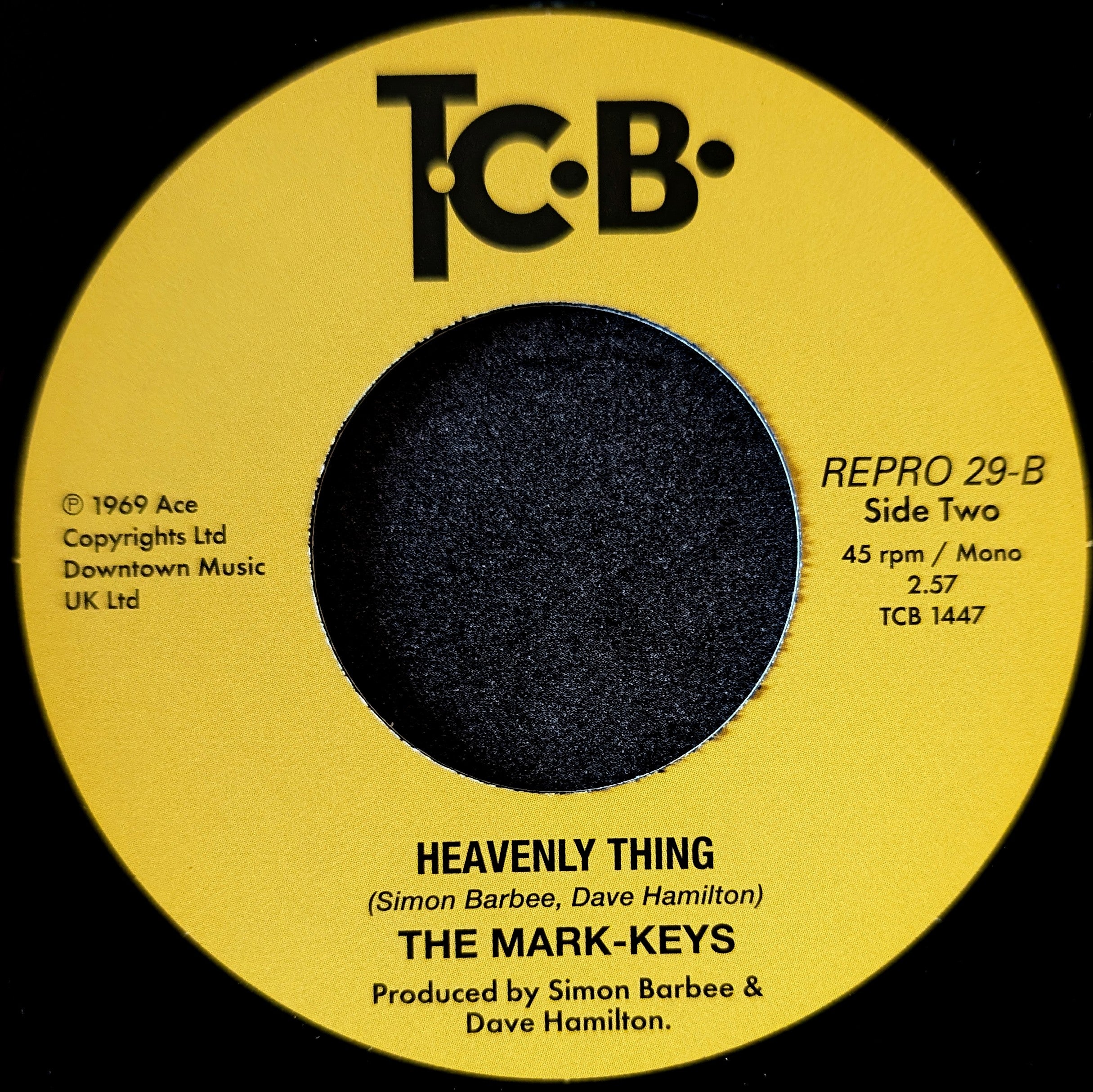 The Mark-keys-My sweet baby/ Heavenly thing