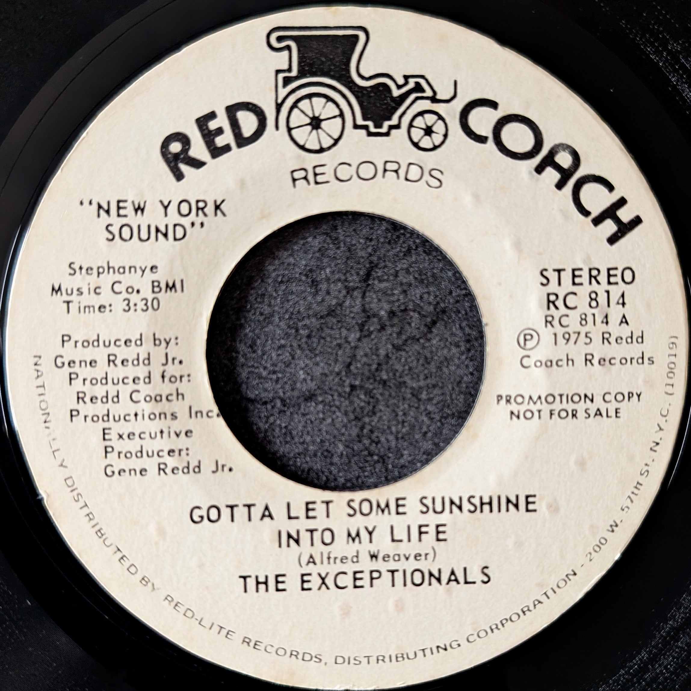 The Exceptionals-Gotta let some sunshine into my life/Gotta let some sunshine into my life
