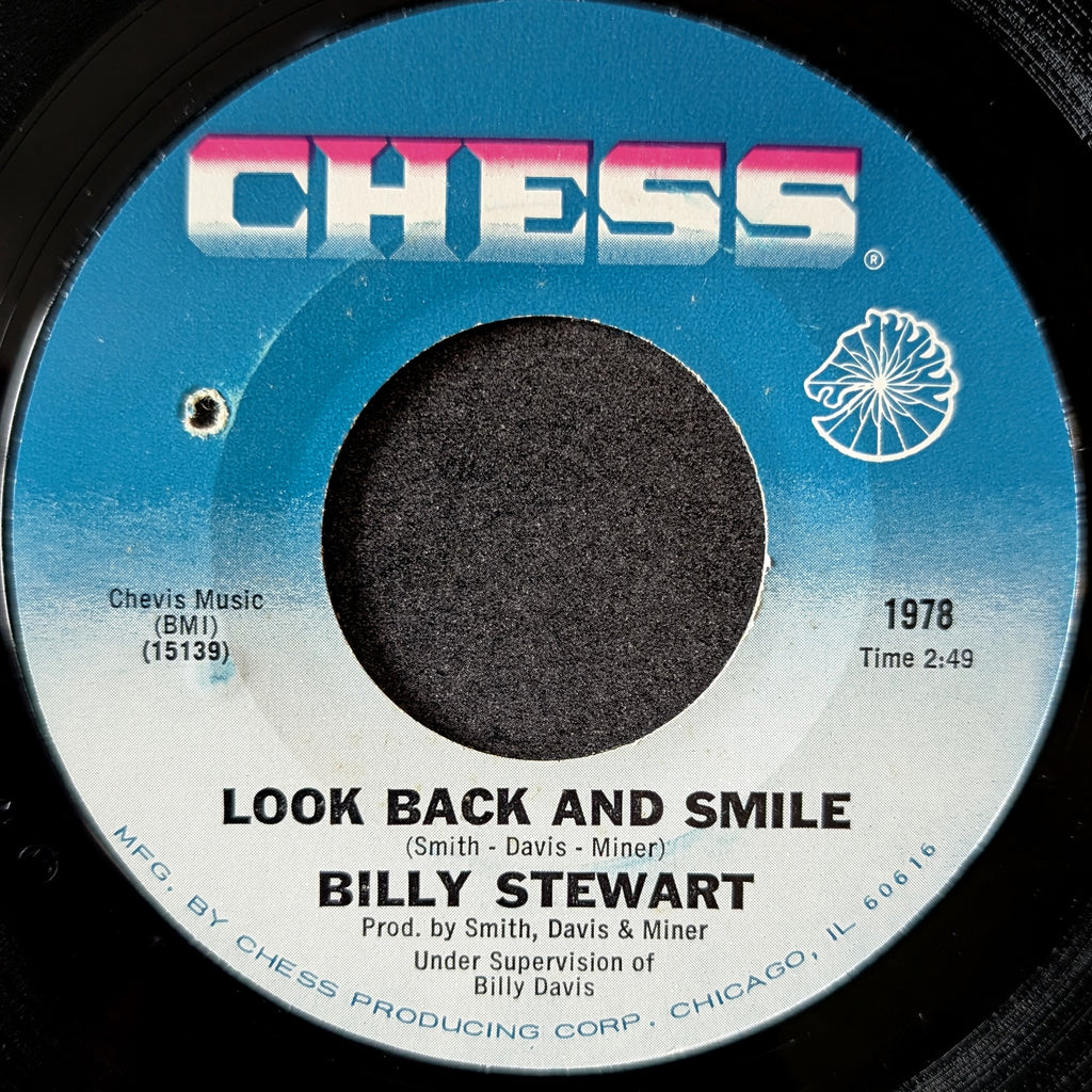 Billy Stewart-Secret Love / Look Back And Smile