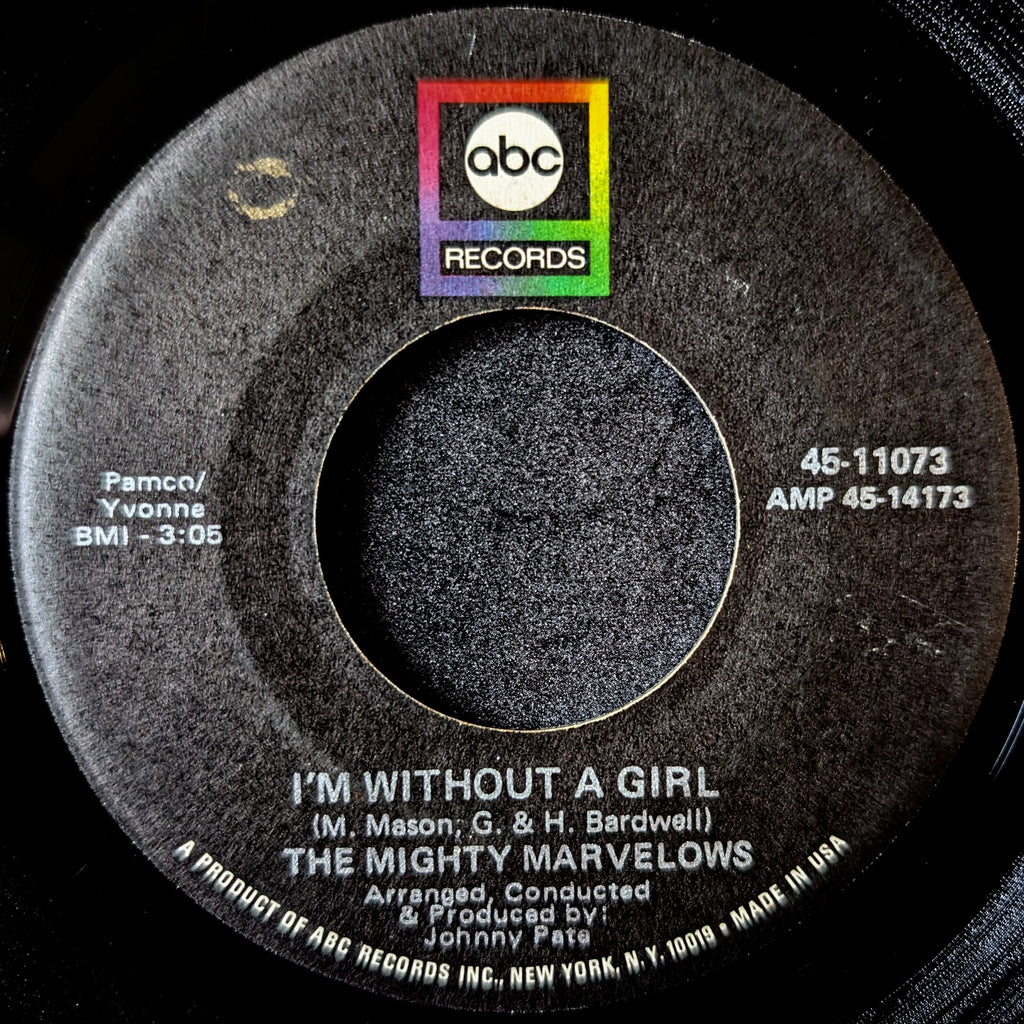 The Mighty Mavelows-I'm without a girl/I'm so confused