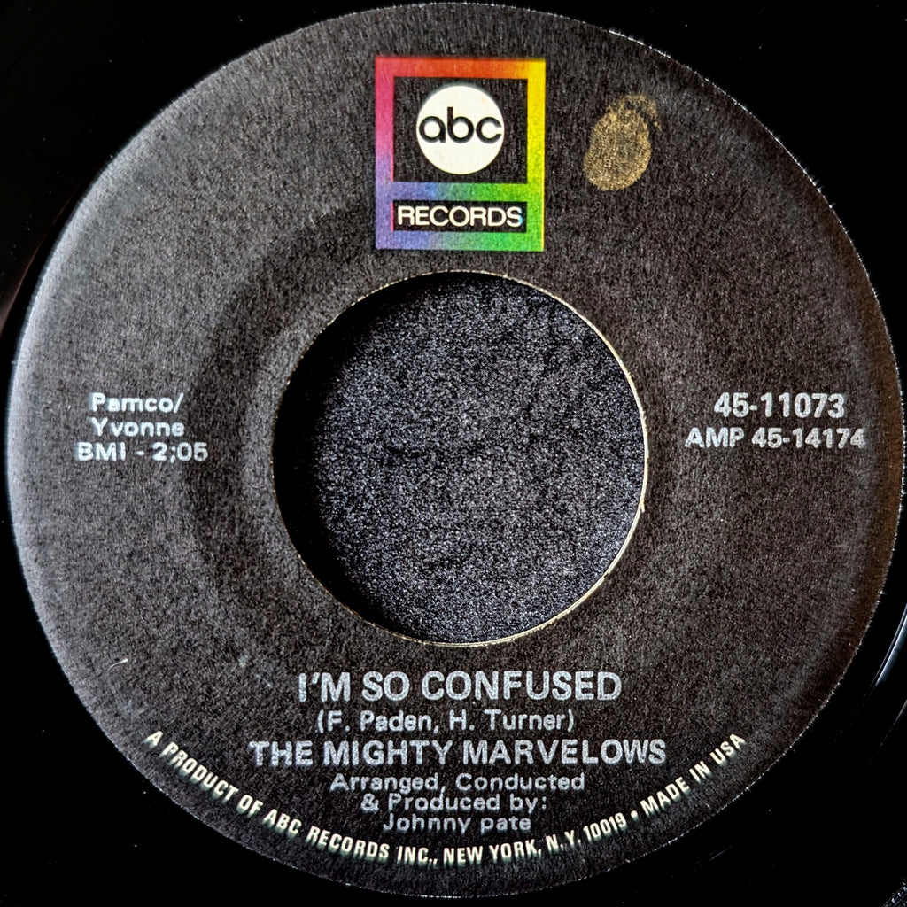 The Mighty Mavelows-I'm without a girl/I'm so confused