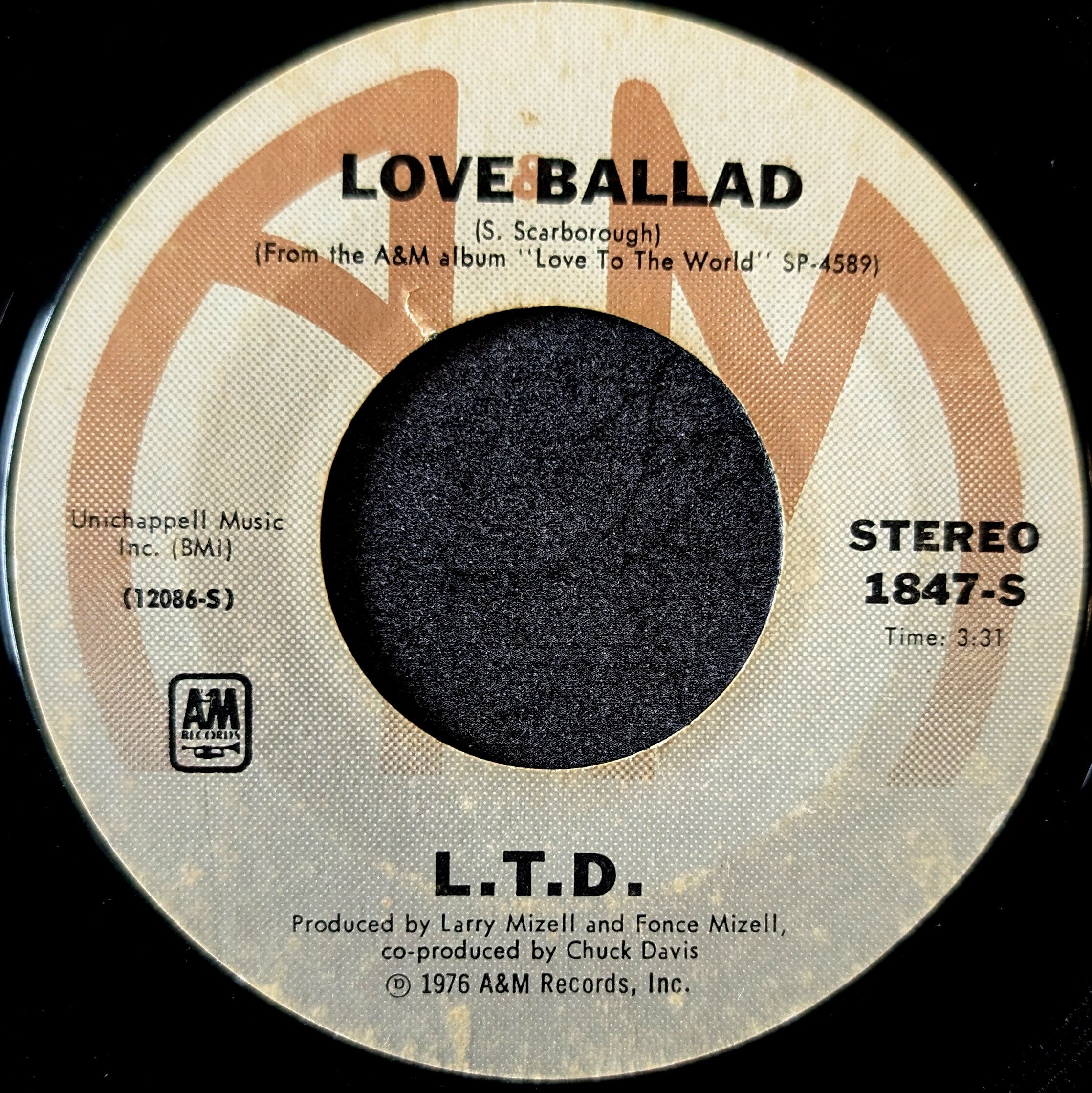 L.T.D-Love Balld/Let the music keep playing
