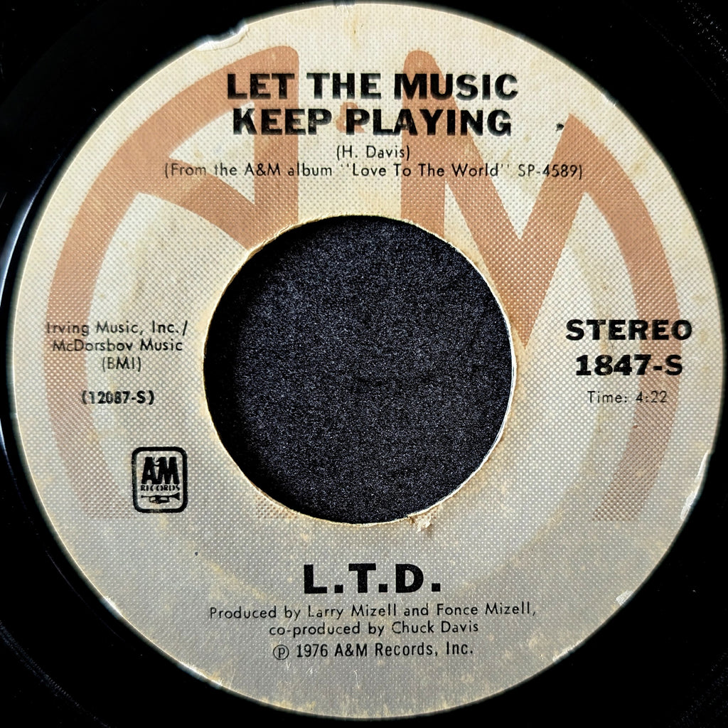 L.T.D-Love Balld/Let the music keep playing