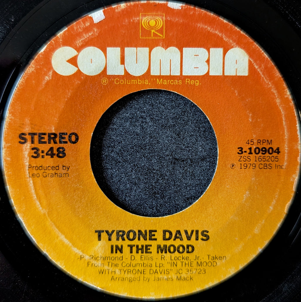Tyrone Davis - In the Mood / I Can't Wait