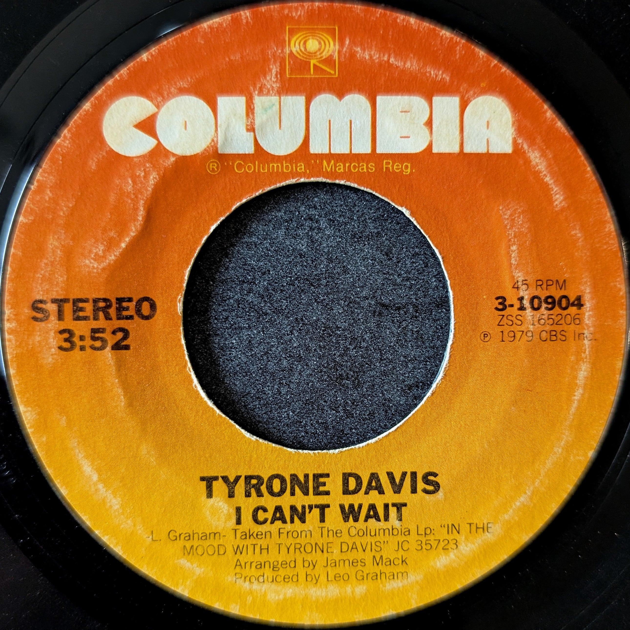 Tyrone Davis - In the Mood / I Can't Wait