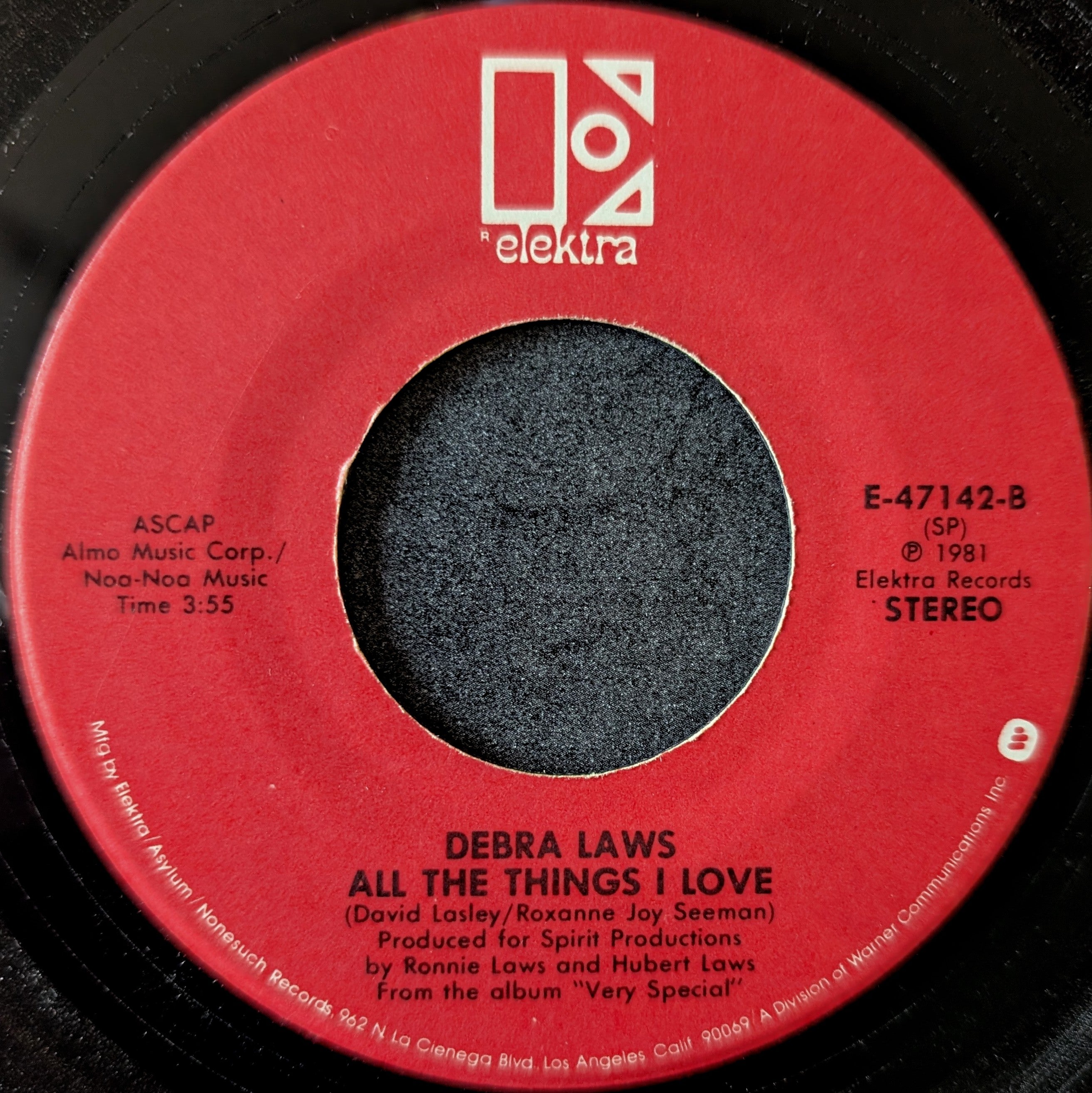 Debra Laws - Very Special / All the thing I love