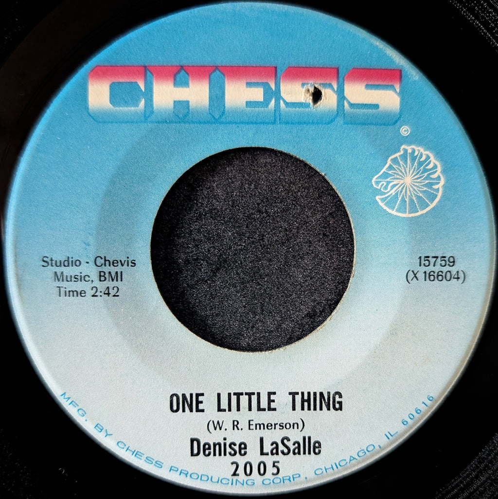Denise Lasalle-A love reputation/One little thing