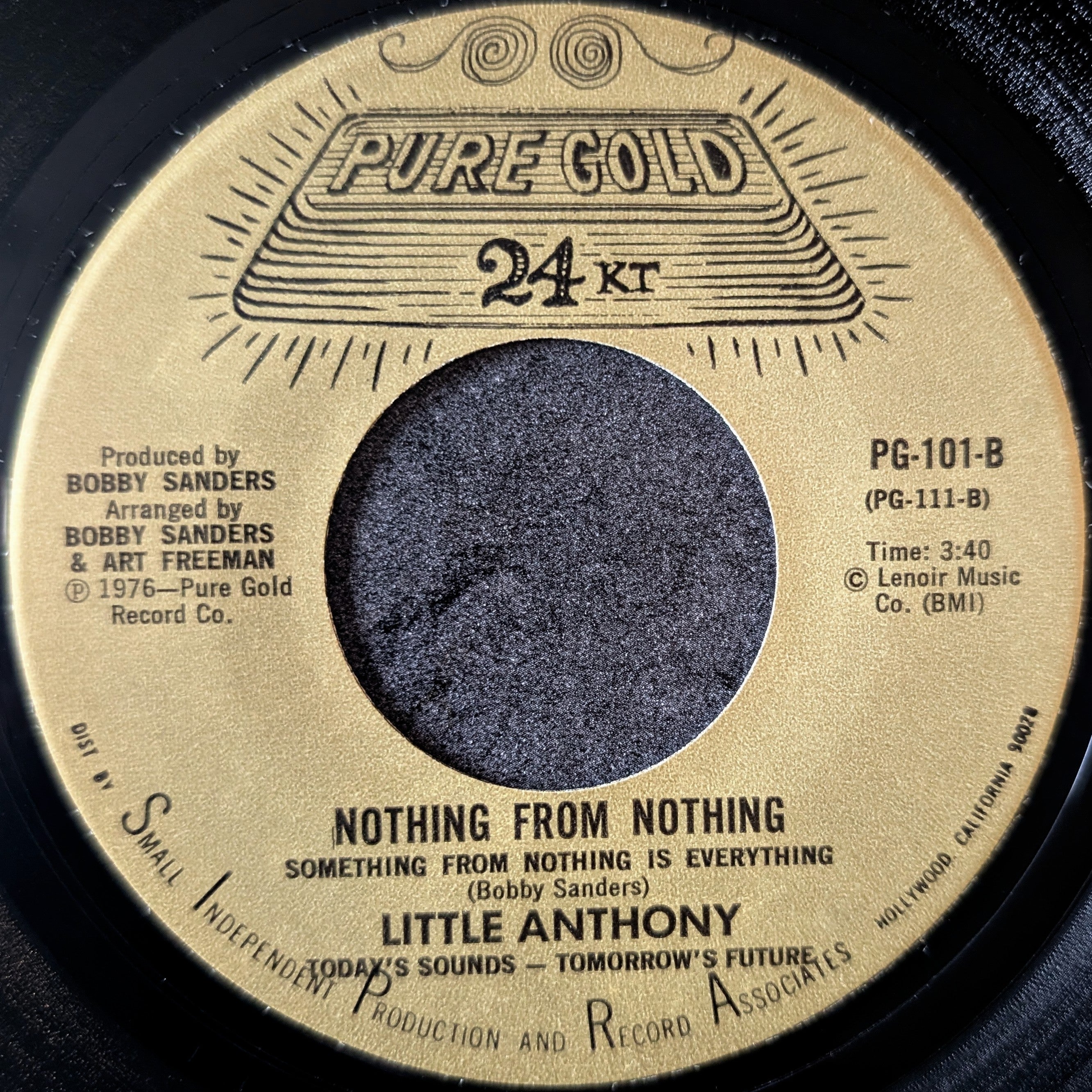 Little Anthony-Running with the wrong crowd/Nothing from nothing