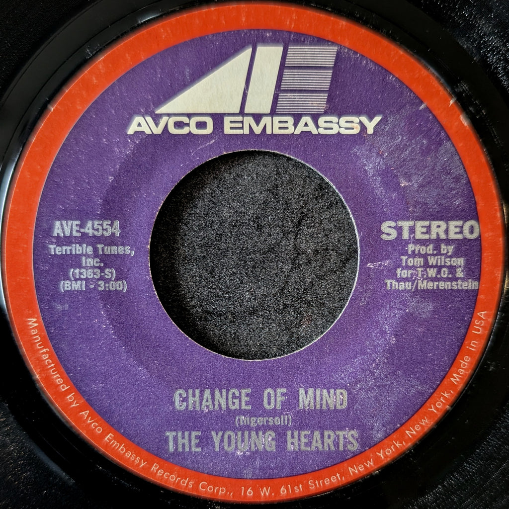 The Young Hearts-Change of mind/Oo La we