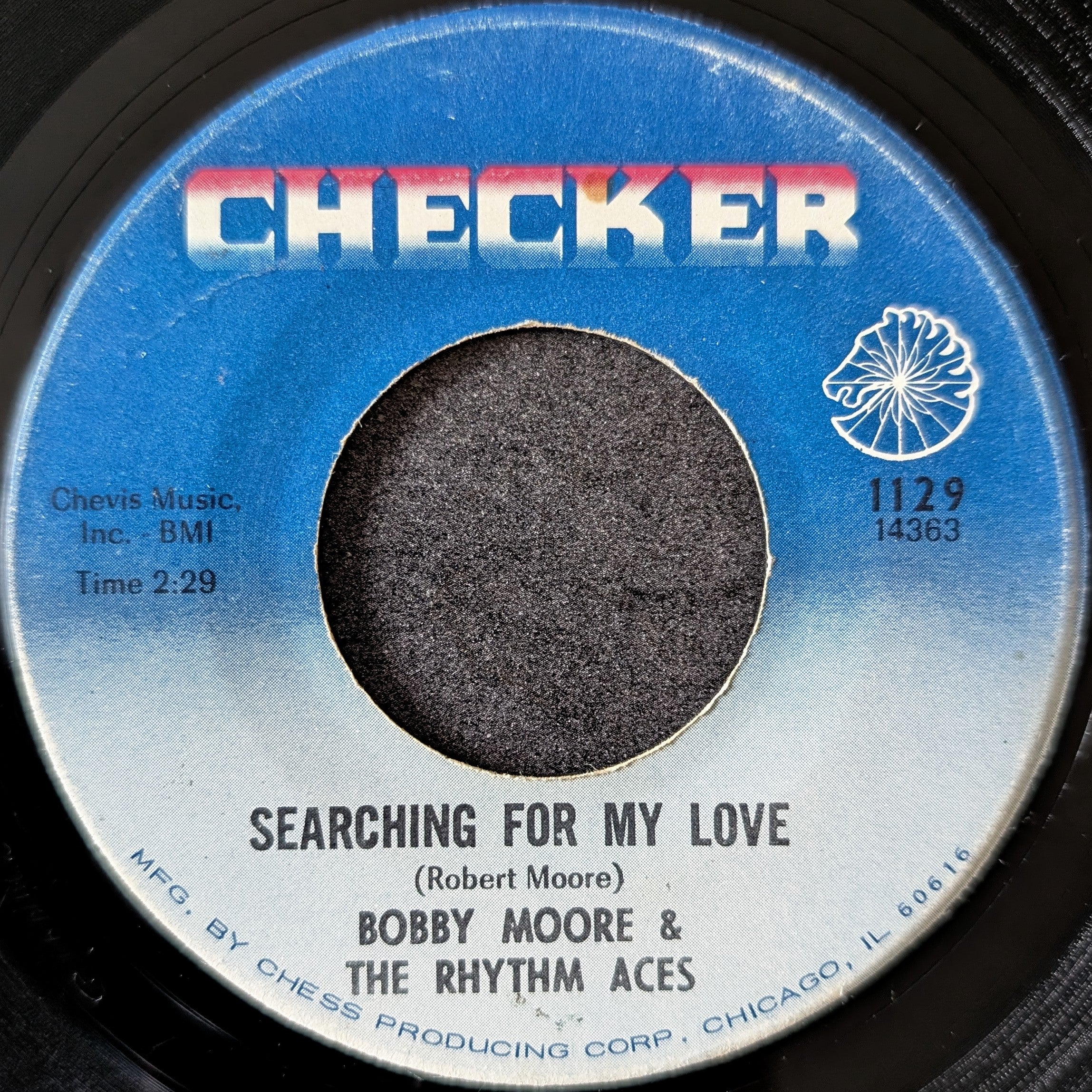 Bobby Moore ＆ The Rhythm Aces-Searching for my love/Hey Mr.DJ