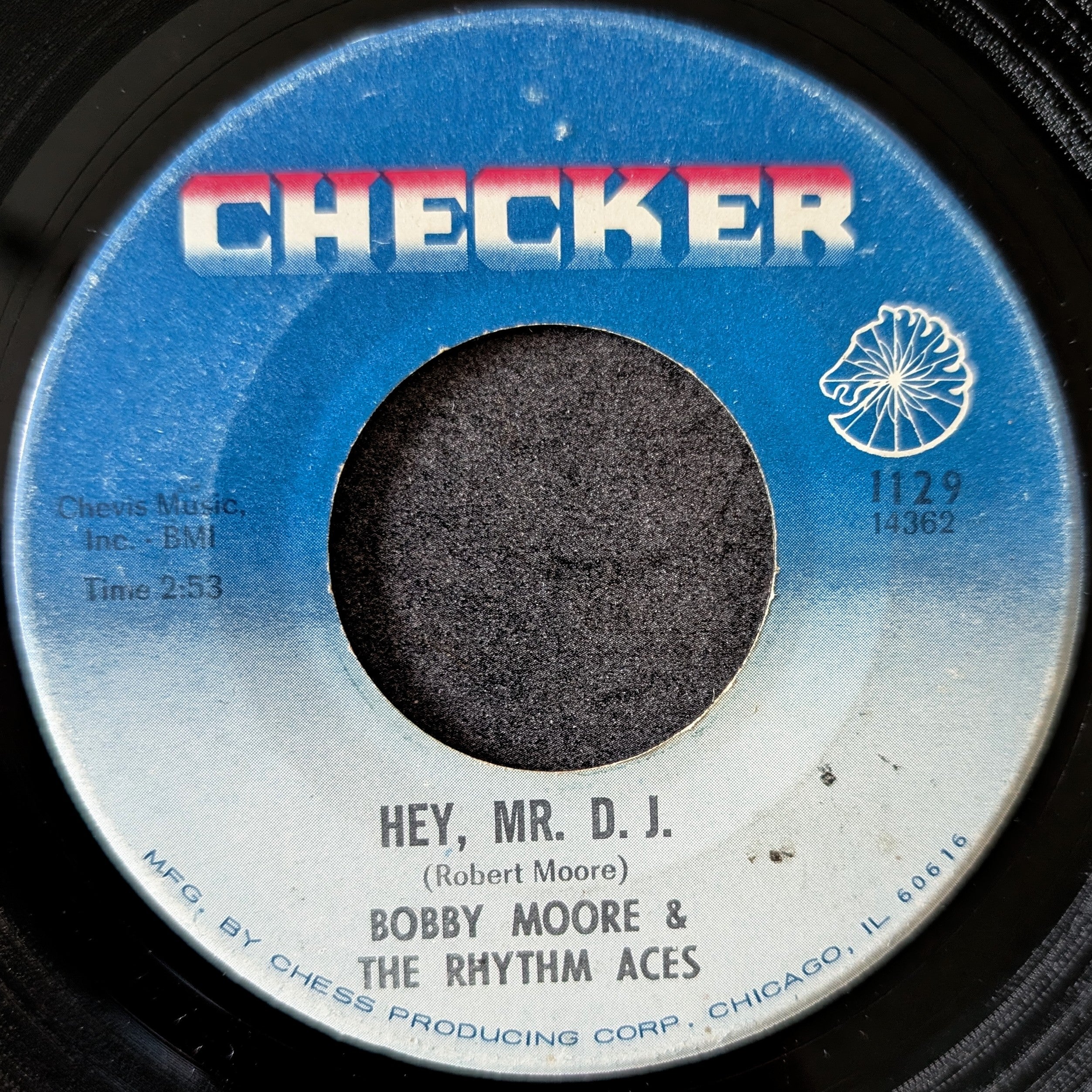 Bobby Moore ＆ The Rhythm Aces-Searching for my love/Hey Mr.DJ