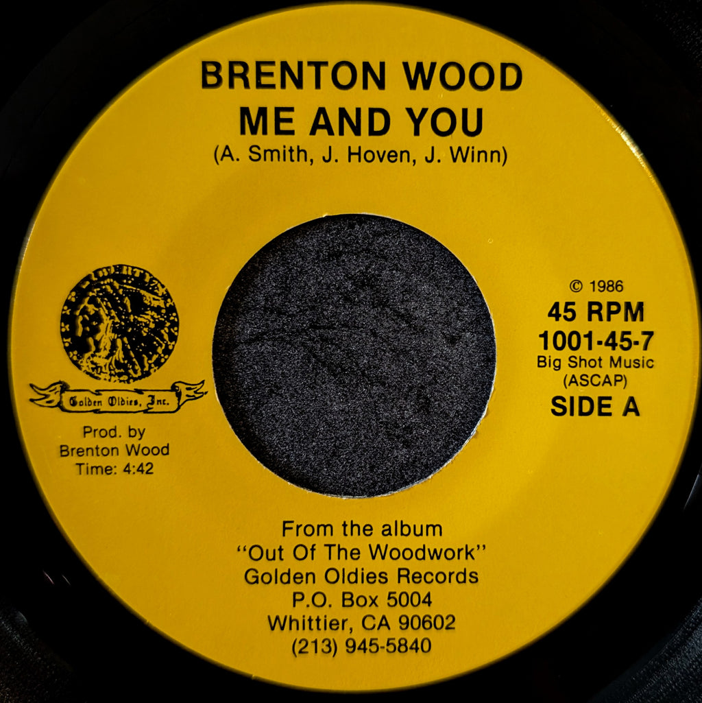 Brenton Wood-Me and You/Soothe me