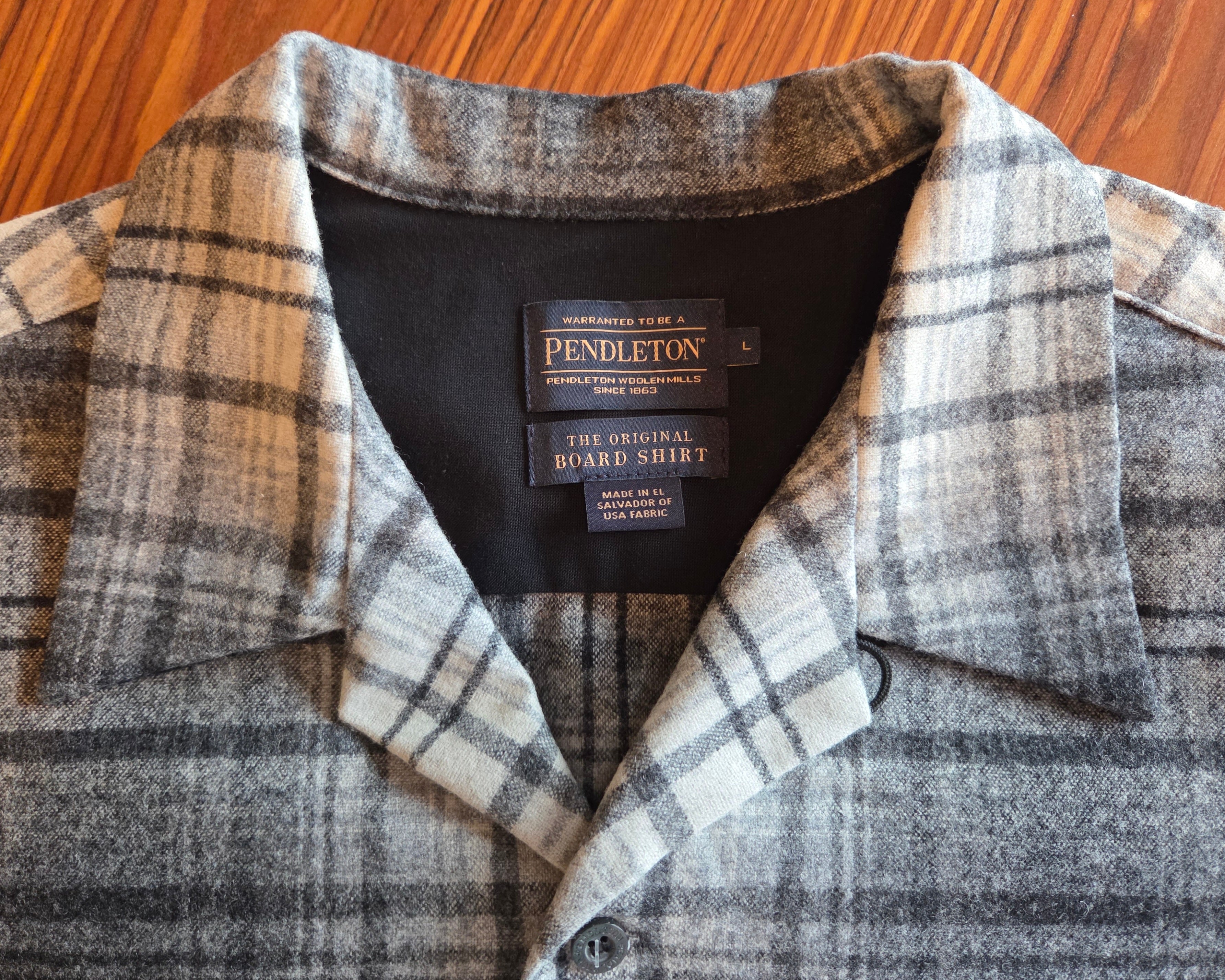 Pendleton Board Shirt Spring 2025 Black White Ombre 1996 Throwback
