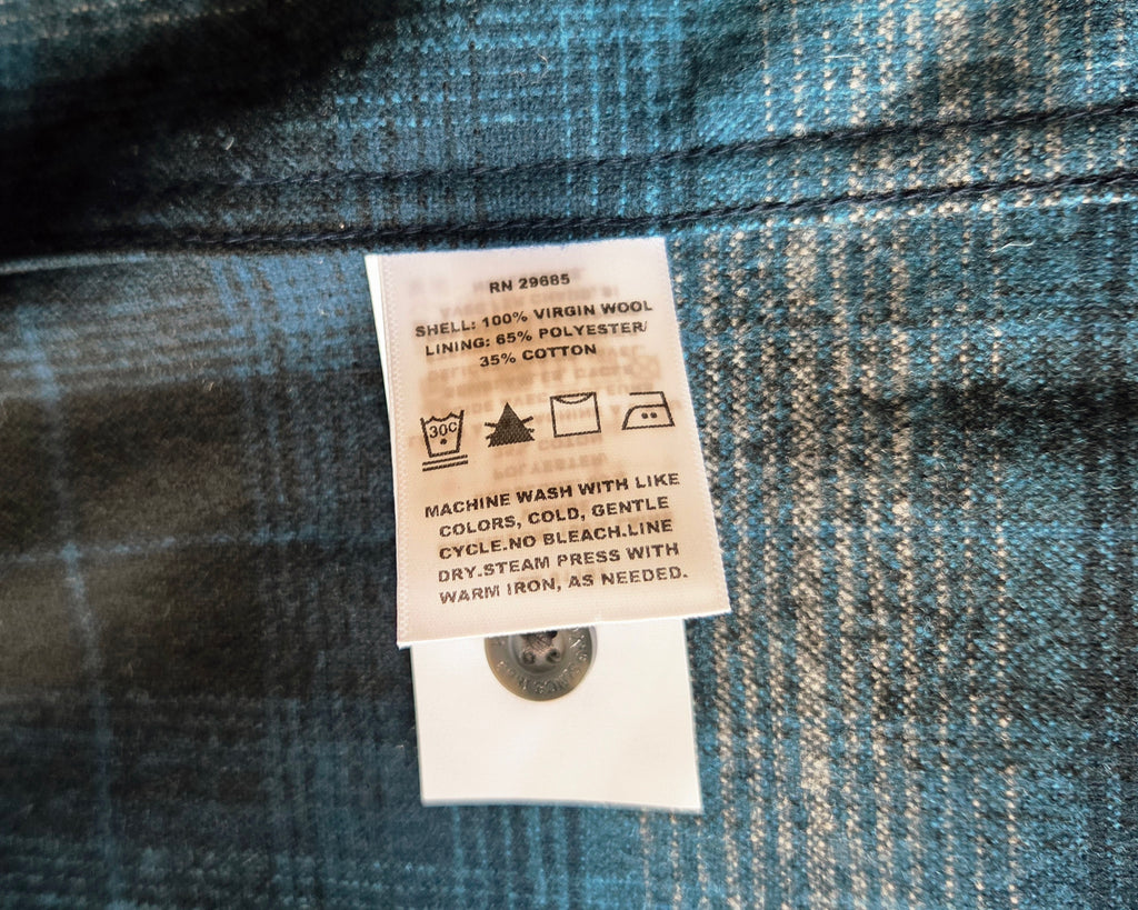 PENDLETON BOARD SHIRT TURQUOISE OMBRE