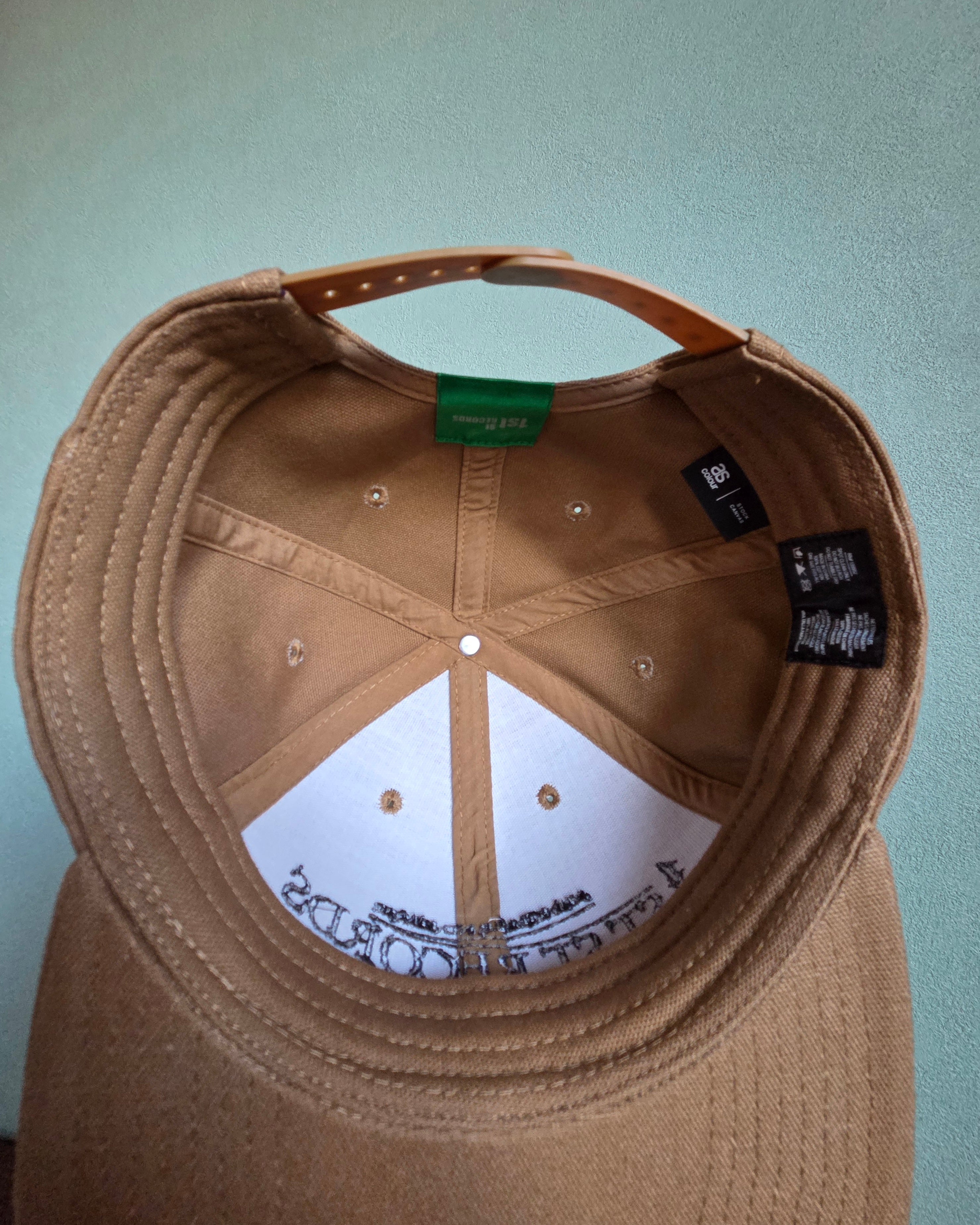 1st St.Records Origonal Cotton Canvas Snapback Cap