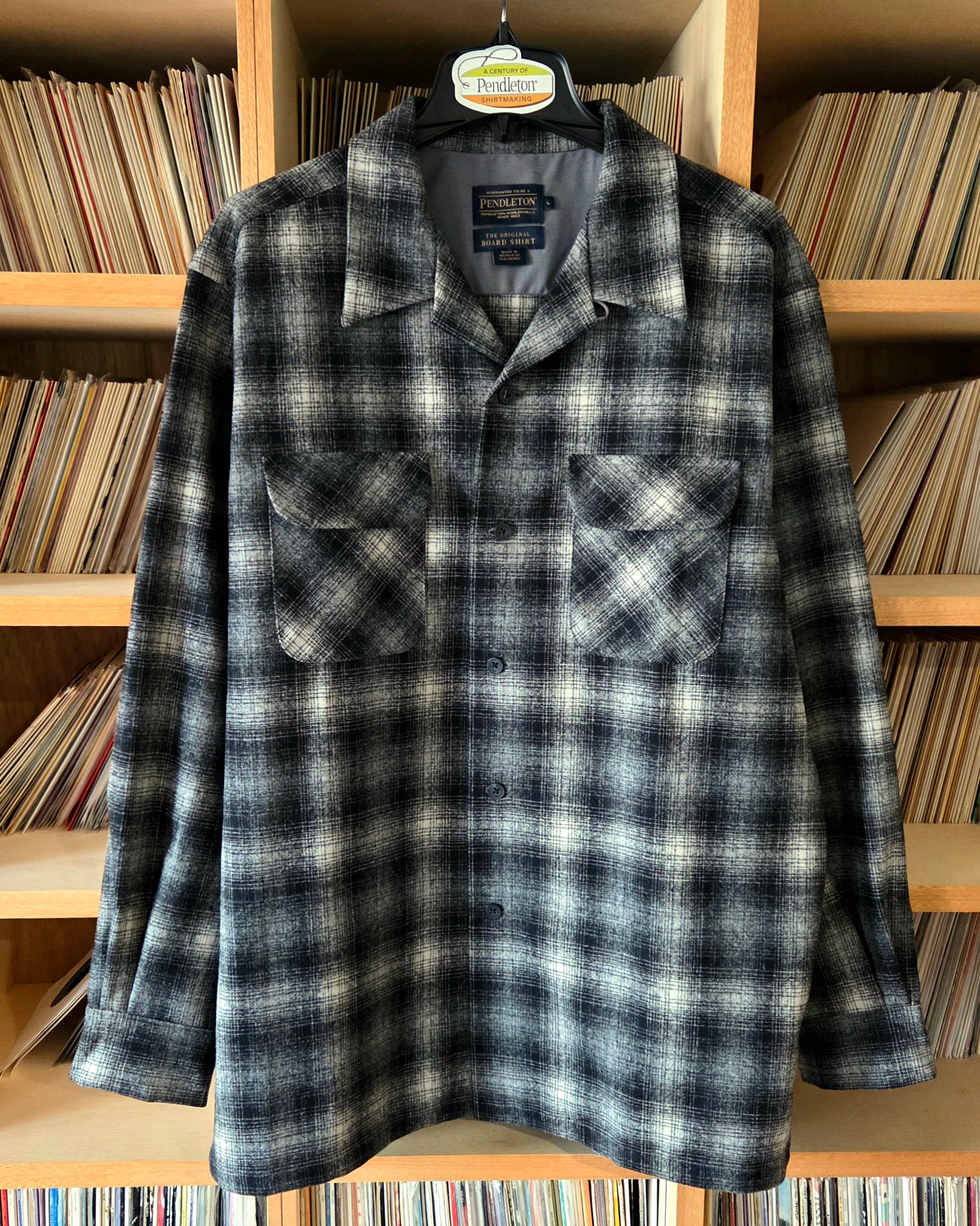 Pendleton Board Shirt Fall 2023 Grey Ombre 1960 Throwback