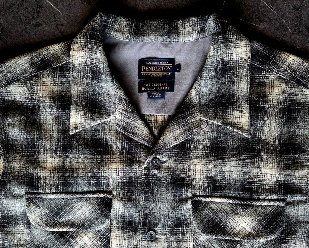 Pendleton Board Shirt Fall 2023 Grey Ombre 1960 Throwback