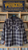 Pendleton Fall 2025 Wool Board Shirt Brown Mix Ombre 1957 Throwback
