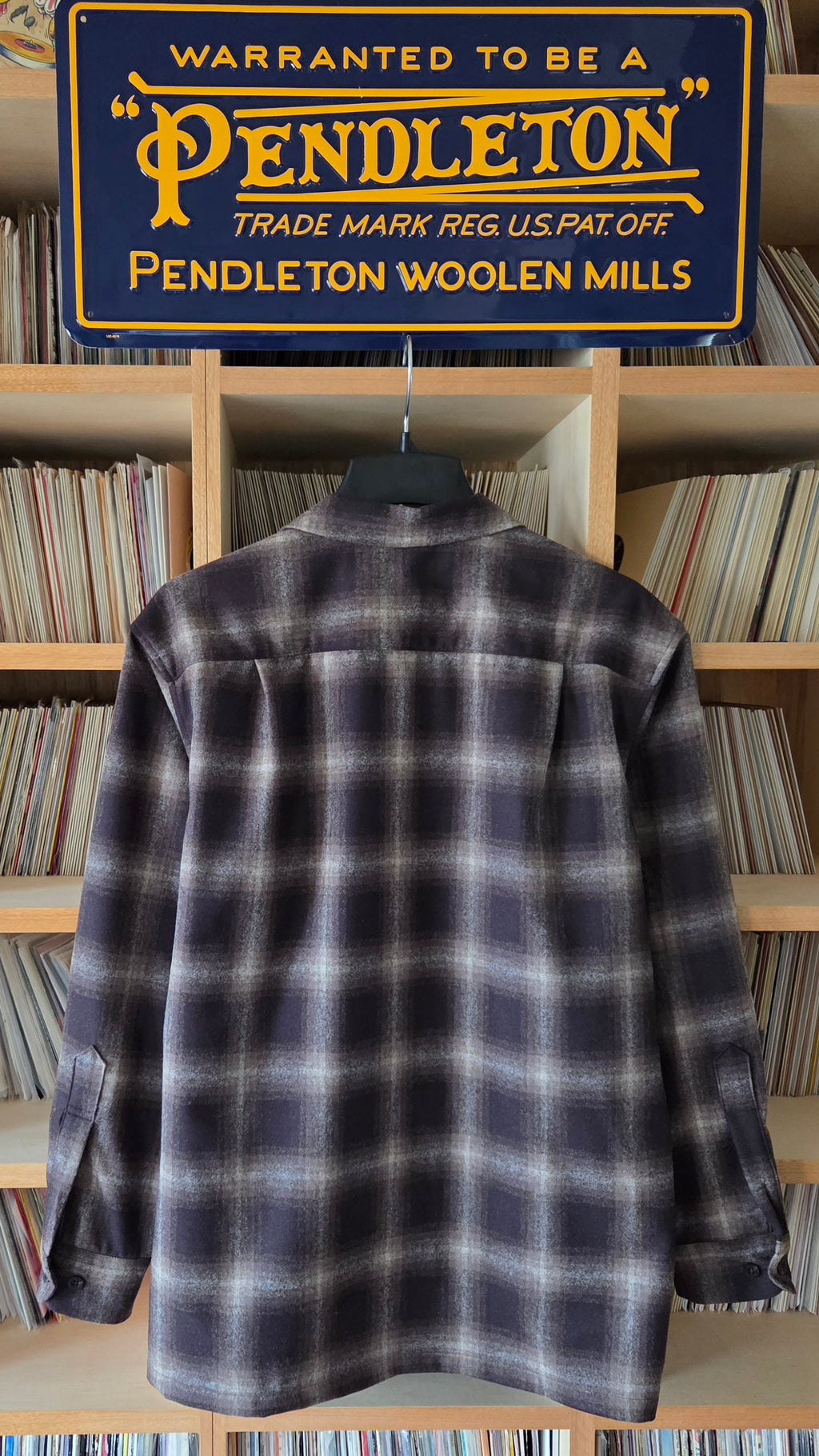 Pendleton Fall 2025 Wool Board Shirt Brown Mix Ombre 1957 Throwback