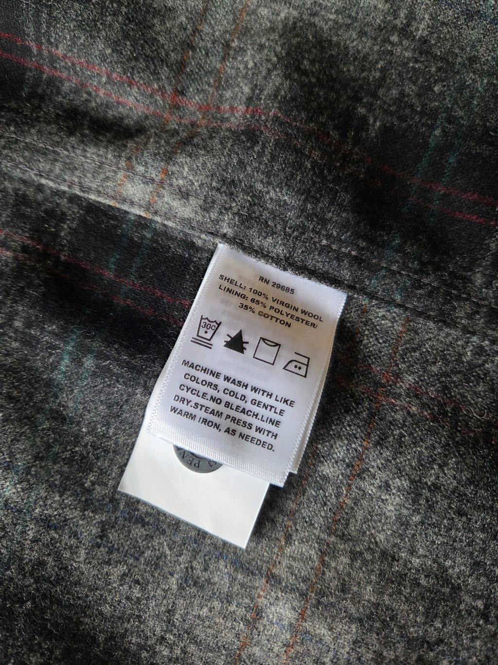 Pendleton Fall 2025 Wool Board Shirt Grey Mix Multi Plaid 1997 Throwback