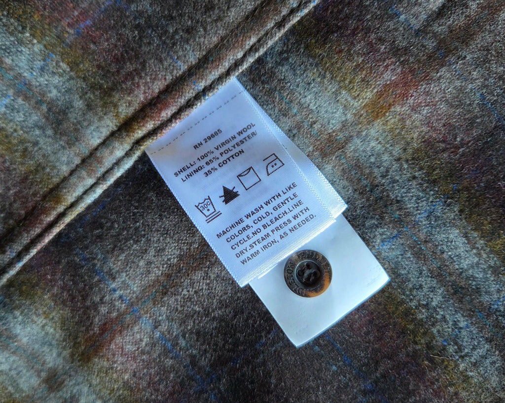 Pendleton Fall 2025 Wool Board Shirt Grey Mix Multi Ombre 1991 Throwback