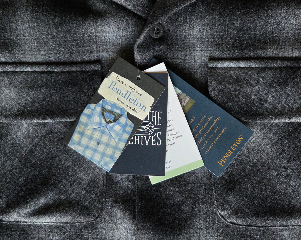Pendleton Fall 2025 Wool Board Shirt Oxford Mix Ombre 1958 Throwback