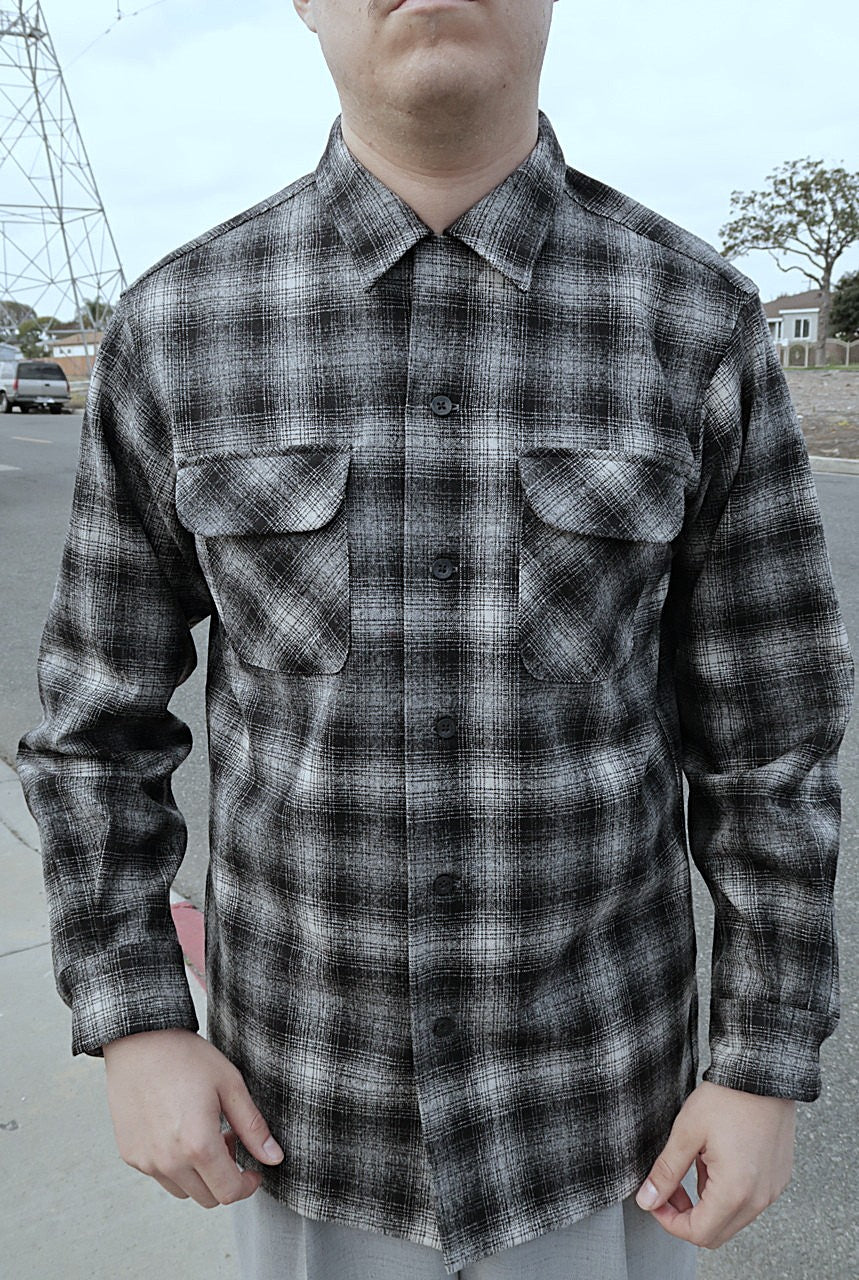 Pendleton Board Shirt Fall 2023 Grey Ombre 1960 Throwback