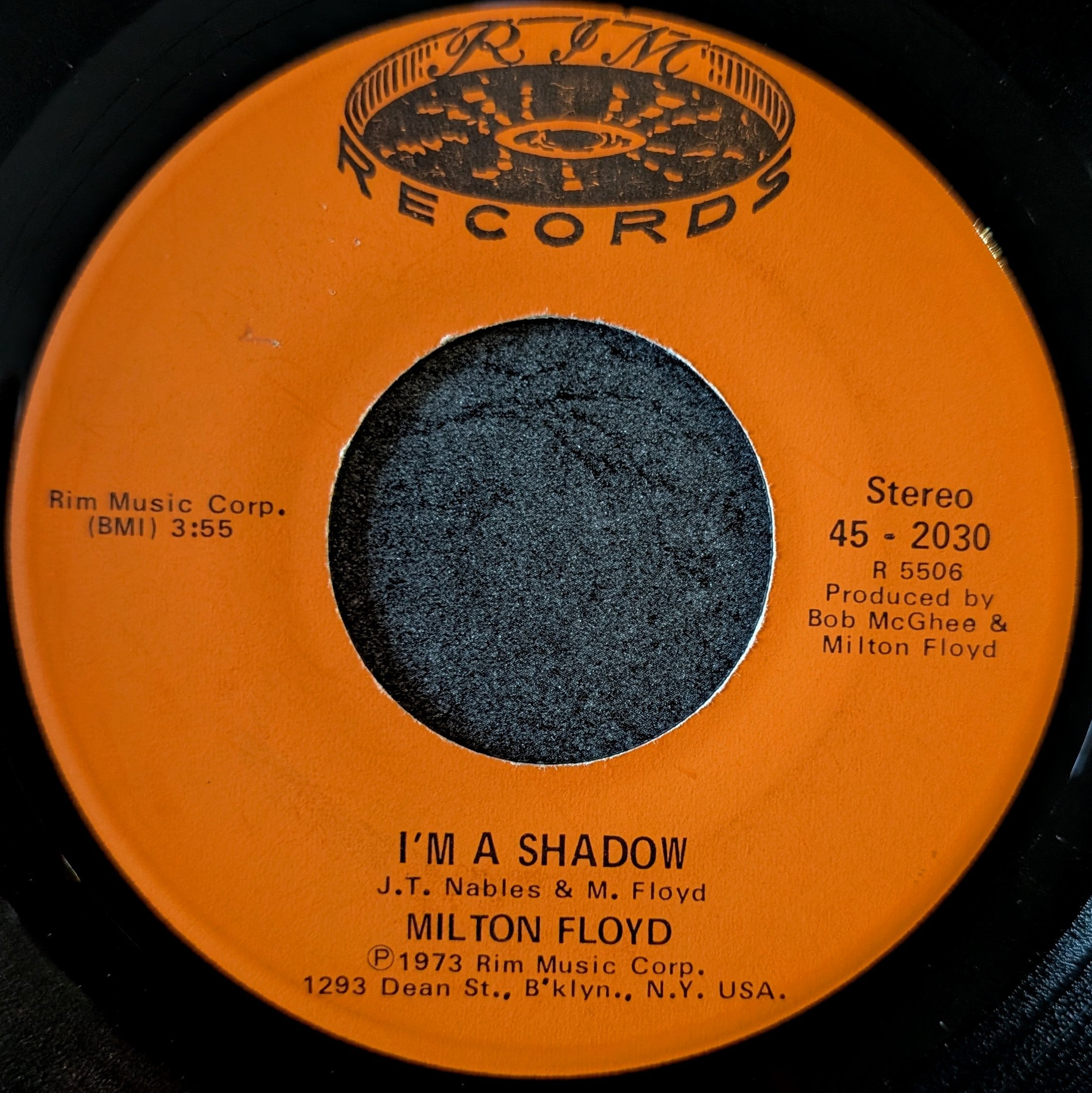 Milton Floyd-I'm a shadow/ Anyway I can