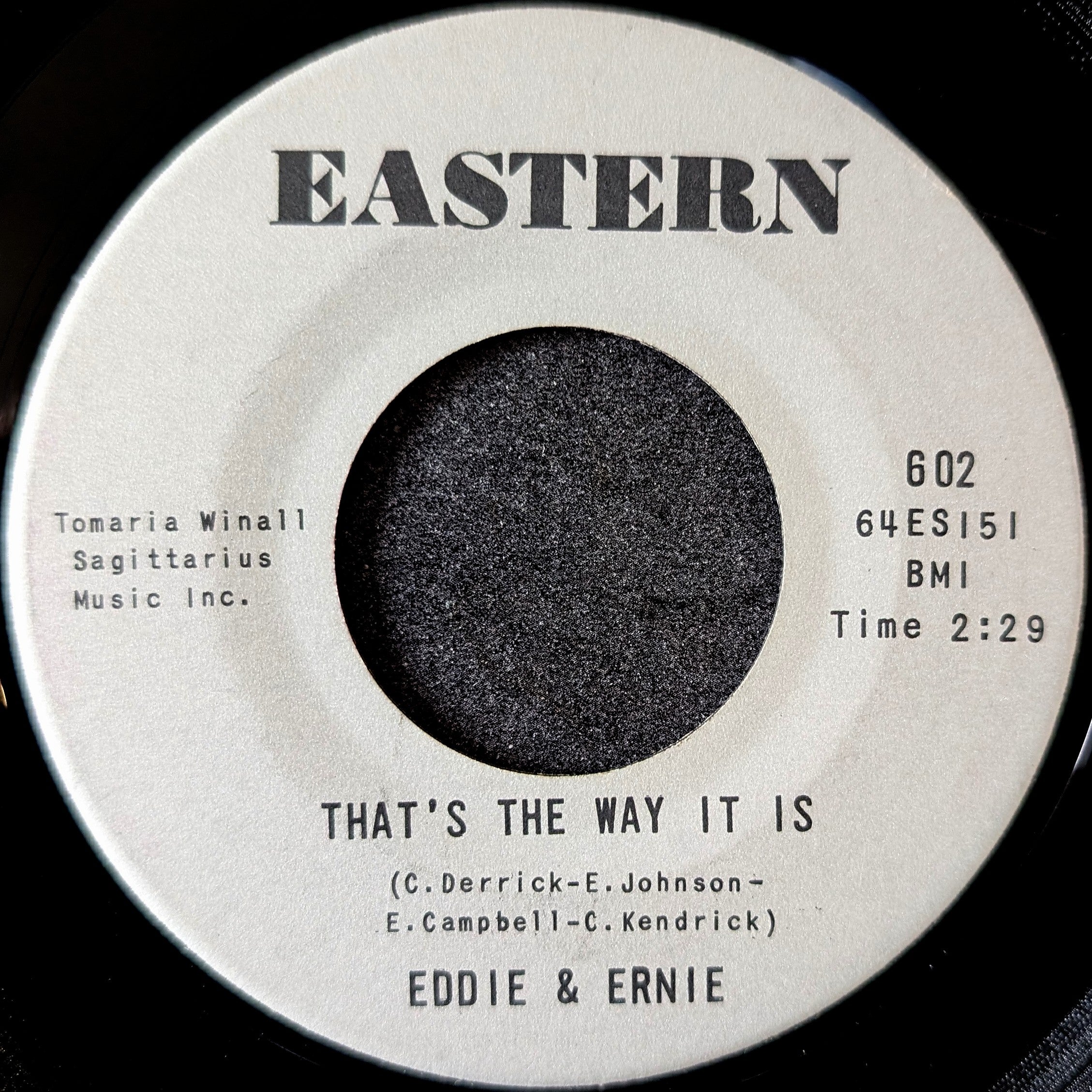 Eddie & Ernie-Time waits for no one/That's The way it is