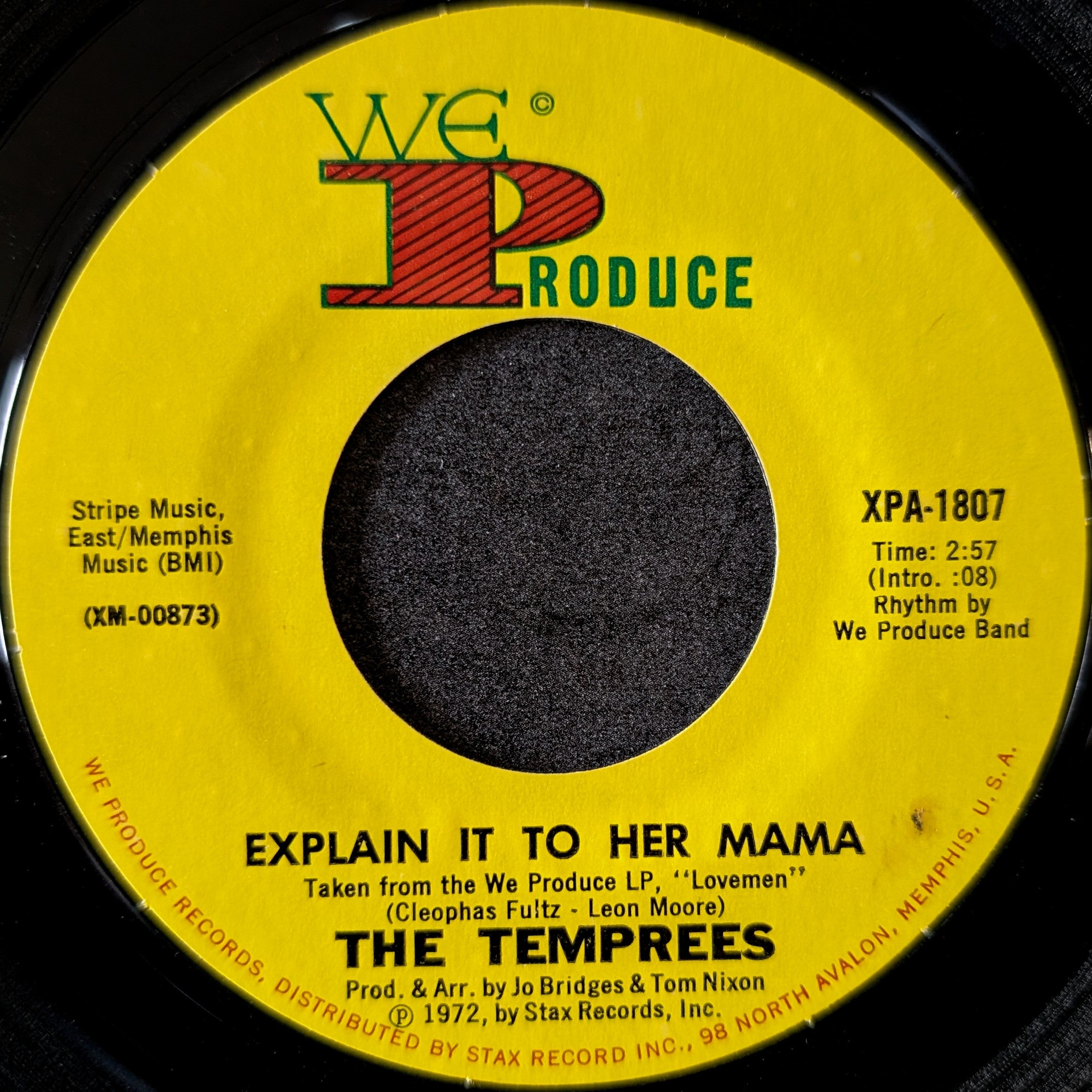 The Temprees-Explain it to her mama/Love...can be so wonderful