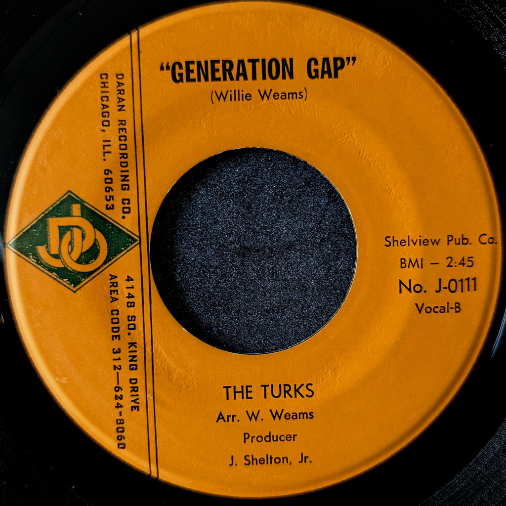 The Turks-You turn me on/Generation Gap