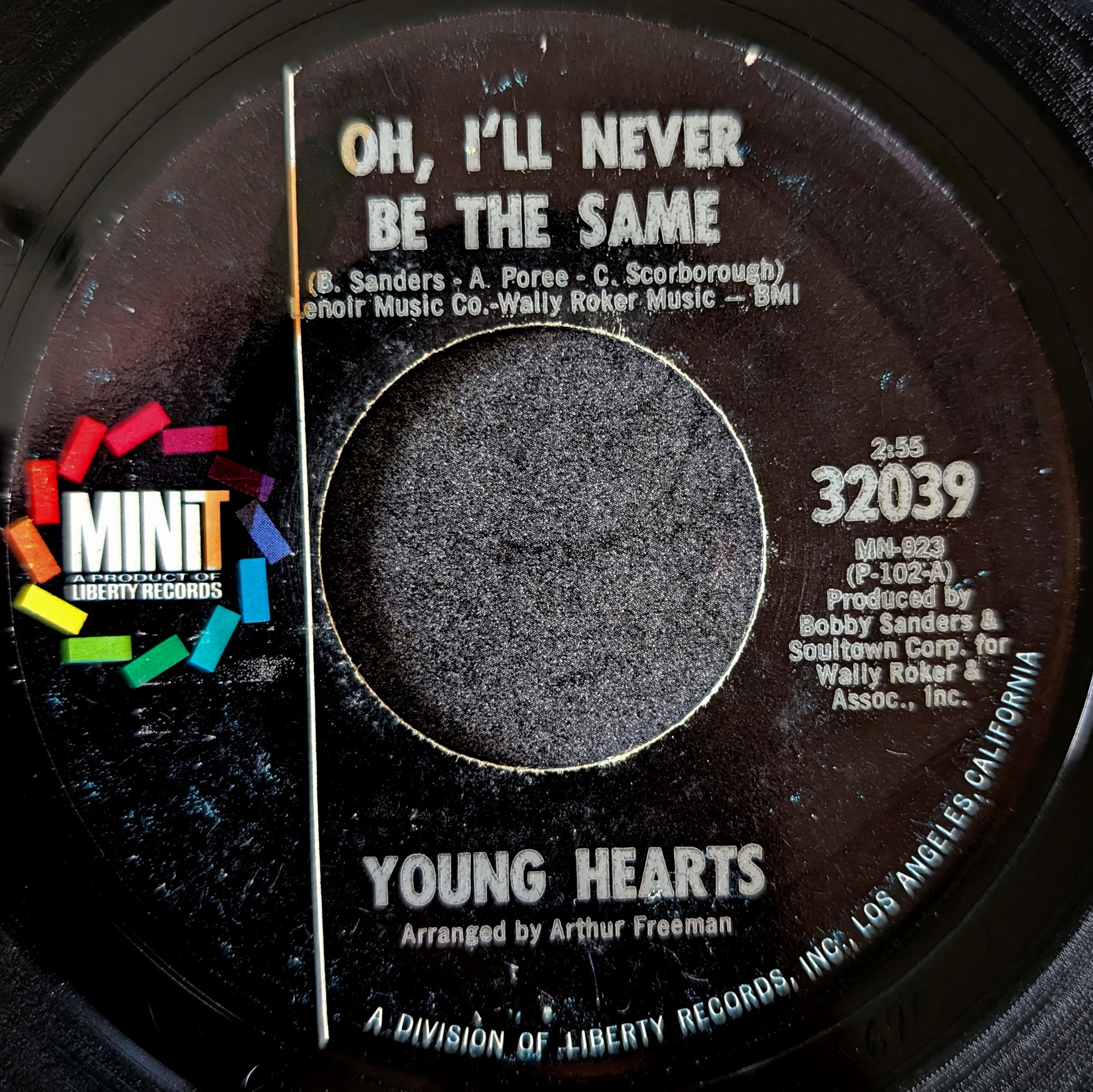 The Young Hearts - Oh, I'll Never Be the Same / Get Yourself Together