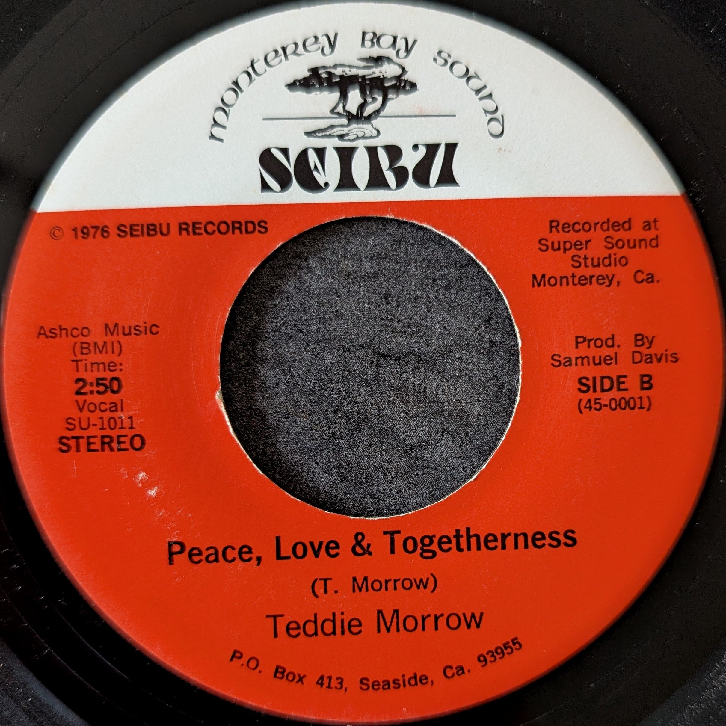 Teddie Morrow-What’s your sign/Peace,Love & Togetherness