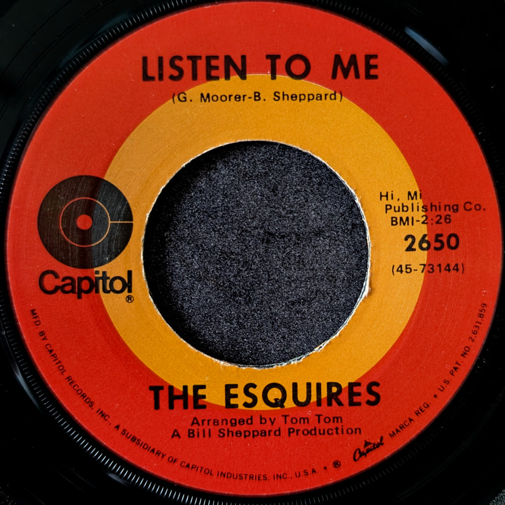 The Esquires-Reach out/Listen to me