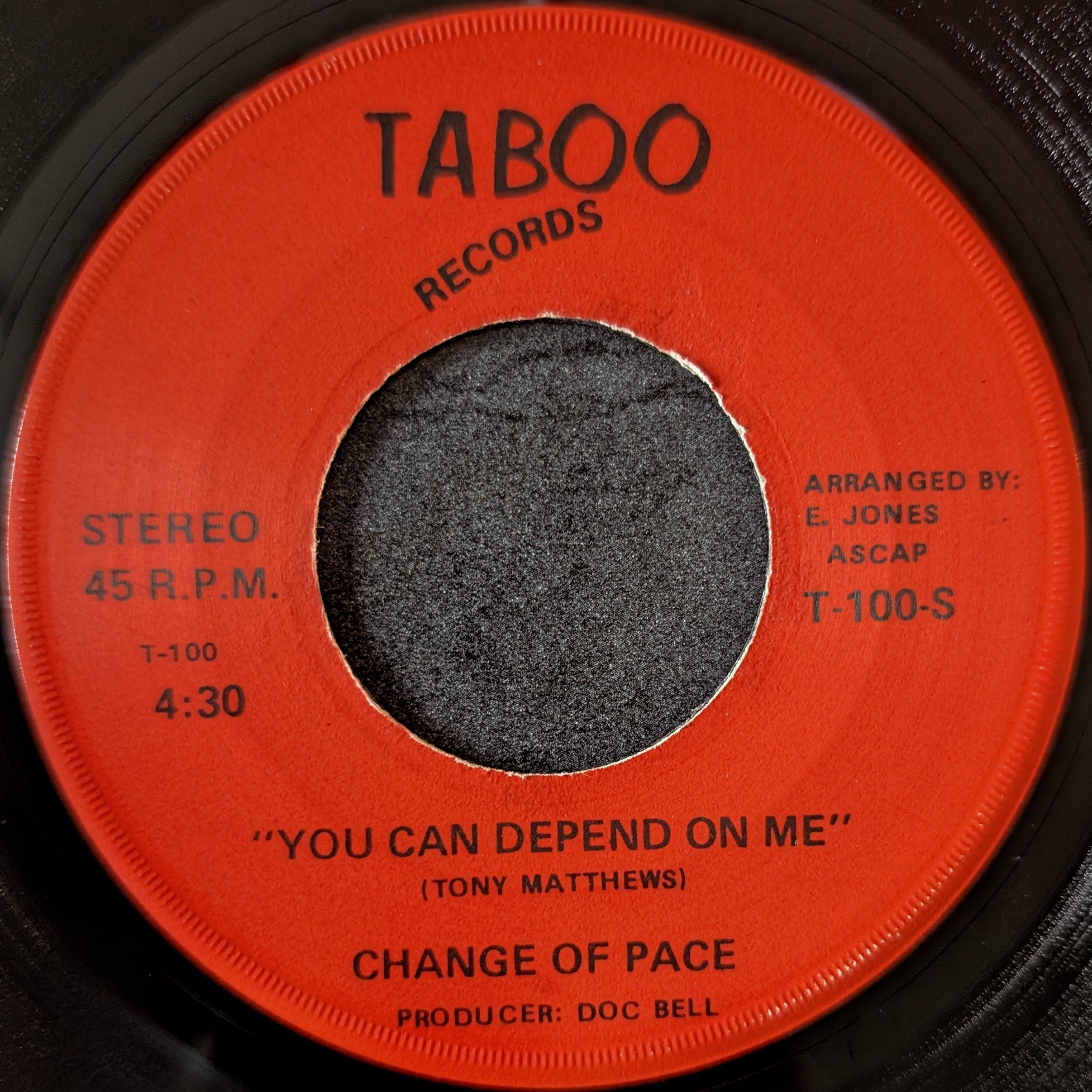 Change of Pace-The very thought of you/You can depend on me