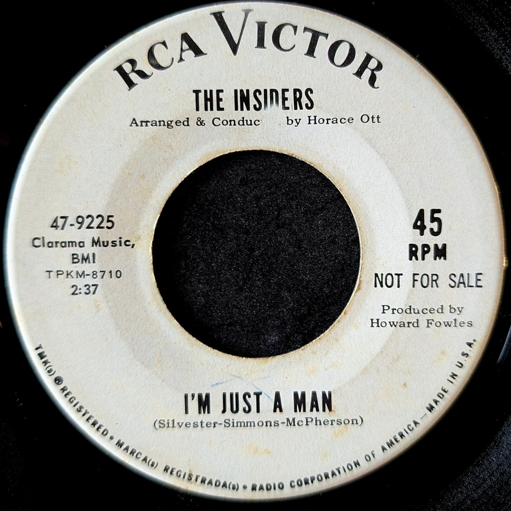 The Insiders-I'm better off without you/I'm just a man