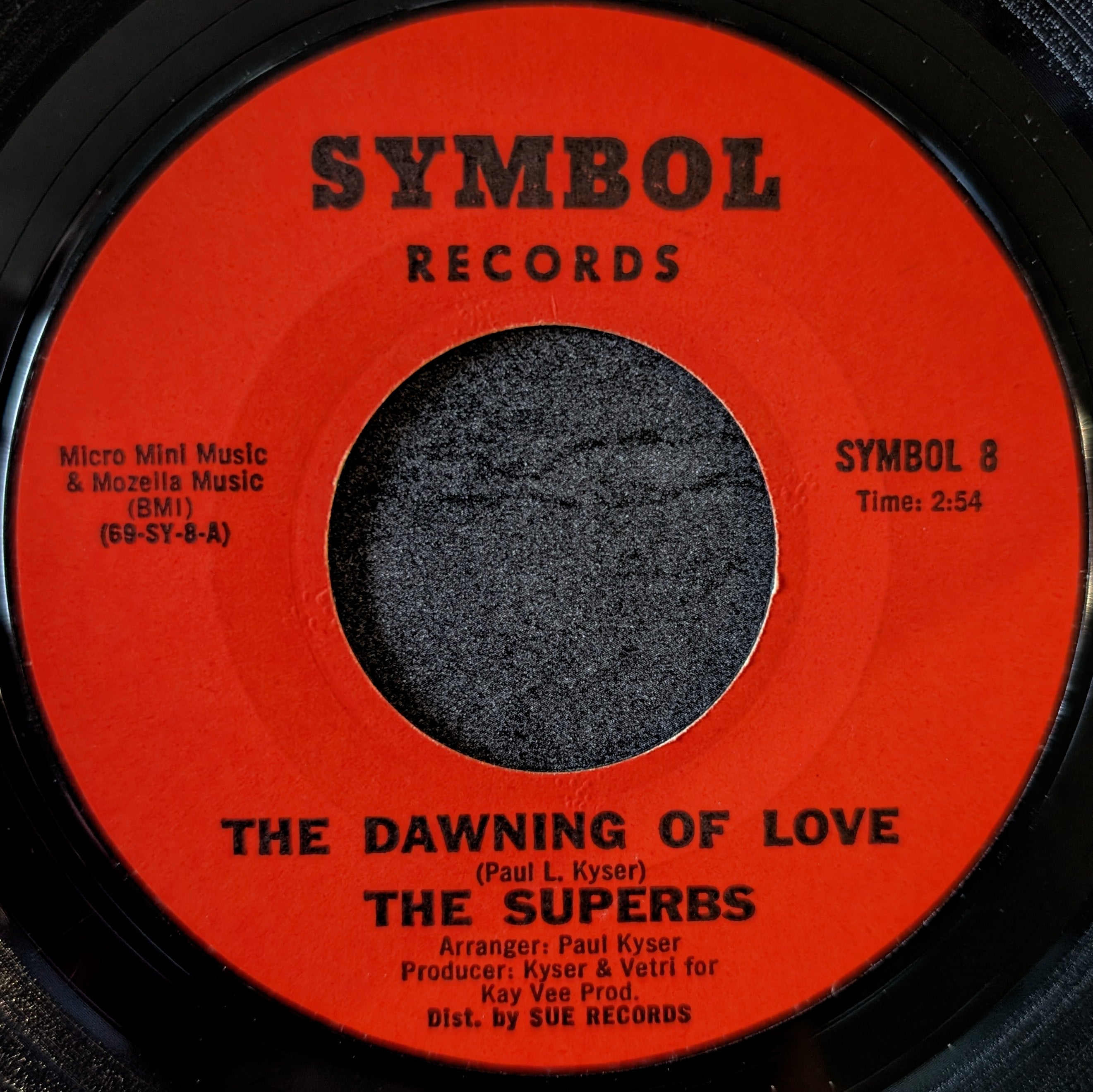 The Superbs-The Dawning of love/So glad you're home